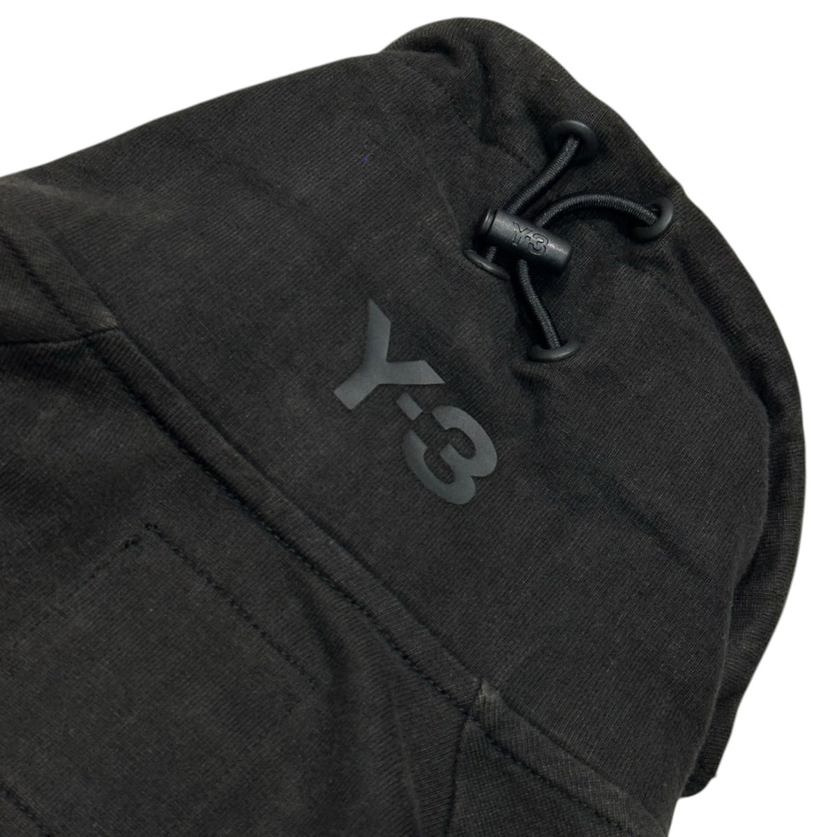 Y-3(ワイスリー) 2016AW Vintage effect sweatshirt ヴィンテージ加工 トラック ジャケット B47580 XS ブラック スウェット ジップ