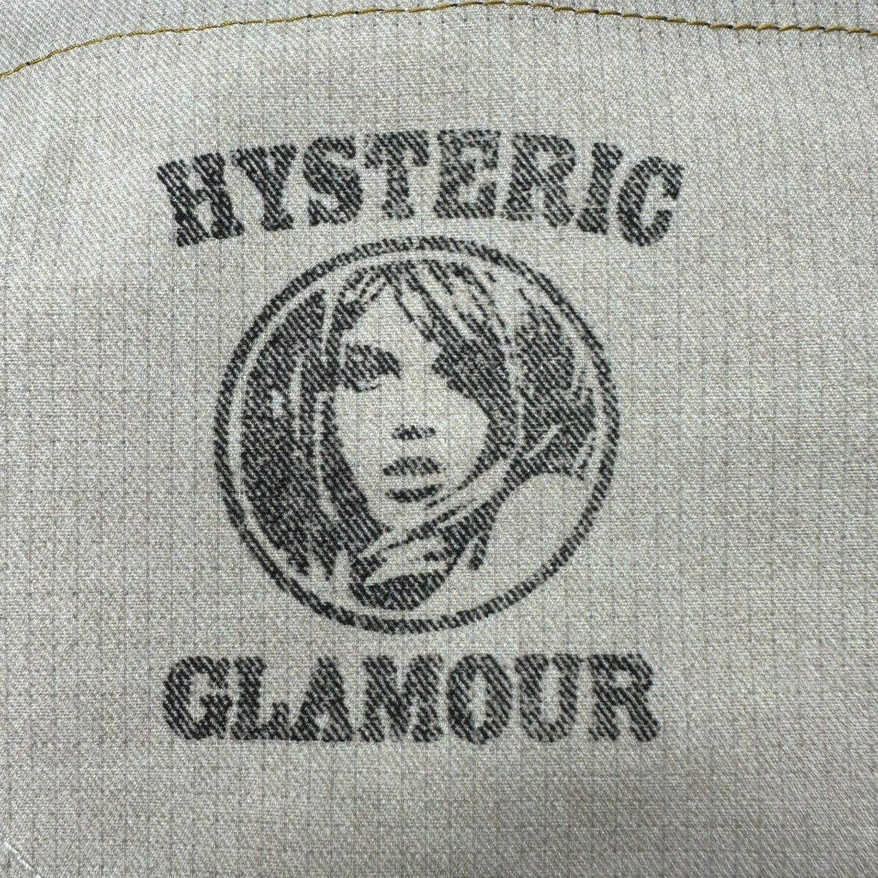 HYSTERIC GLAMOUR(ヒステリックグラマー) ARTMAKE FAKE JEANS アートメイク フェイク ジーンズ 02222AP02 M インディゴ ストレッチ パンツ