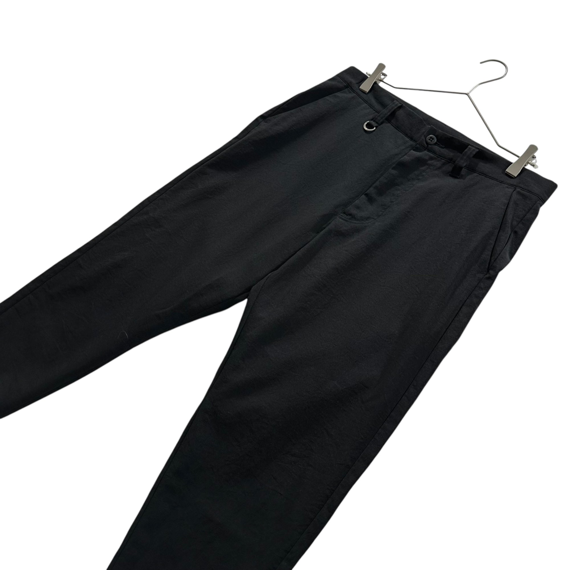 SOPHNET.(ソフネット) 2020SS WIDE CROPPED TAPERED STRETCH PANTS ワイド クロップド テーパード ストレッチ パンツ SOPH-200029 S ブラック