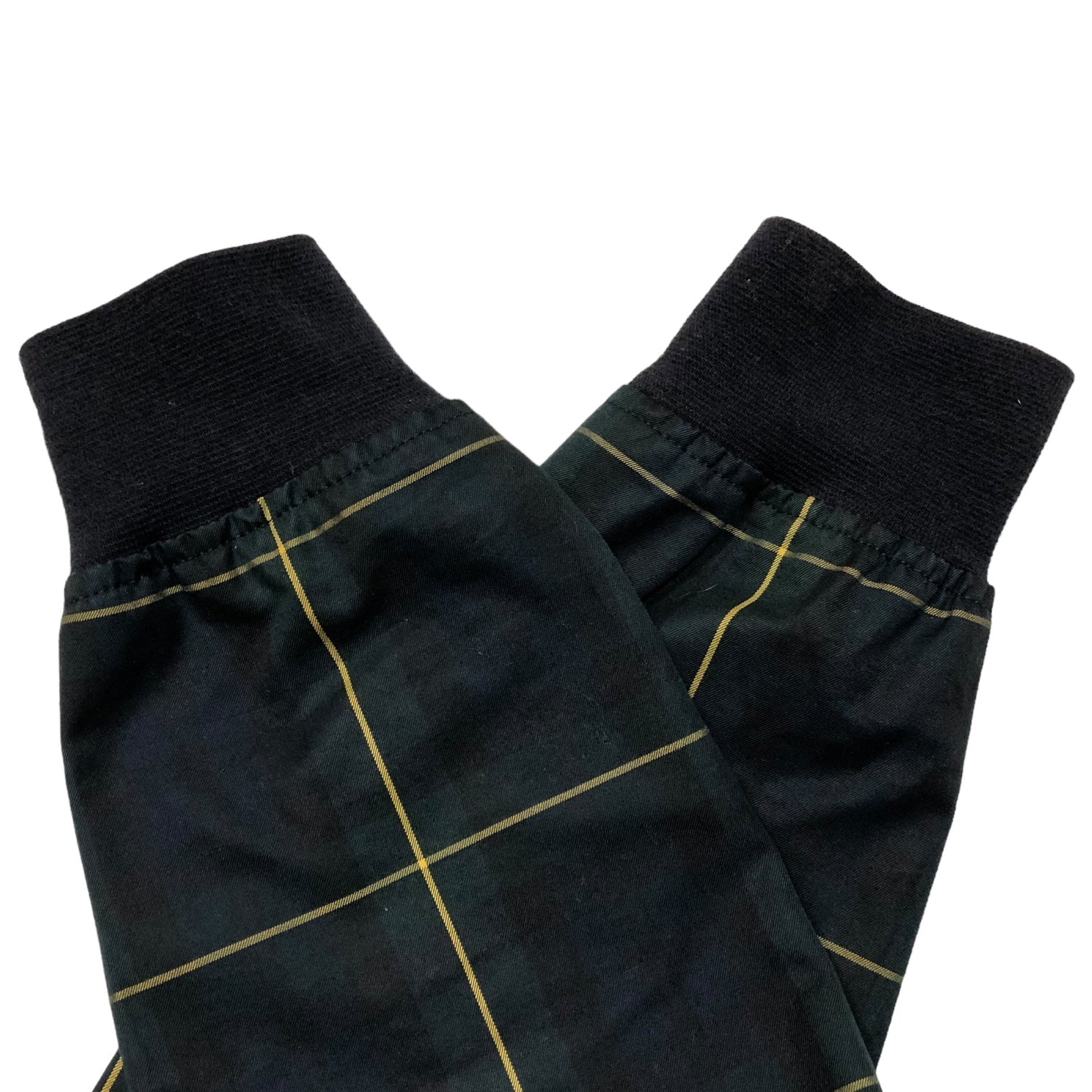 FRED PERRY(フレッドペリー) Harrington jacket ハリントン ジャケット F2472 S グリーン×ネイビー ウォーター リペレント スイングトップ ジャケット チェック