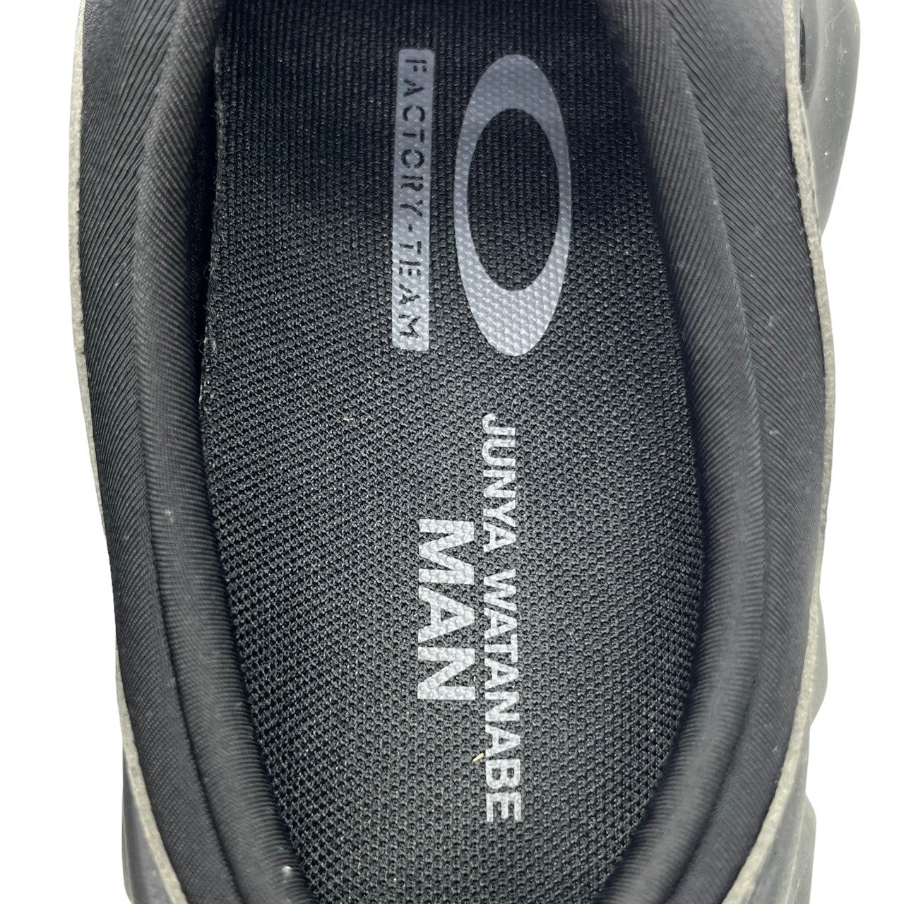 OAKLEY×JUNYA WATANABE MAN(オークリー×ジュンヤワタナベマン) Factory Team CHOP SAW MULES スリッポン WM-K106 40(25cm程度) ブラック サンダル スニーカー テック コラボ