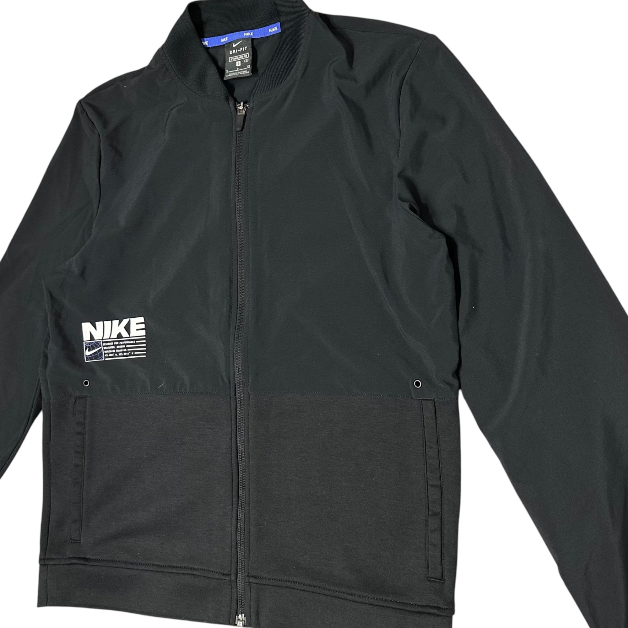 NIKE(ナイキ) DRI-FIT PT Pack Full Zip L/S Top SET UP ジャージ セットアップ CZ7124-010 CZ126-010 S ブラック ブルゾン ジャケット 上下 パンツ スポーツ ウェア ロゴ