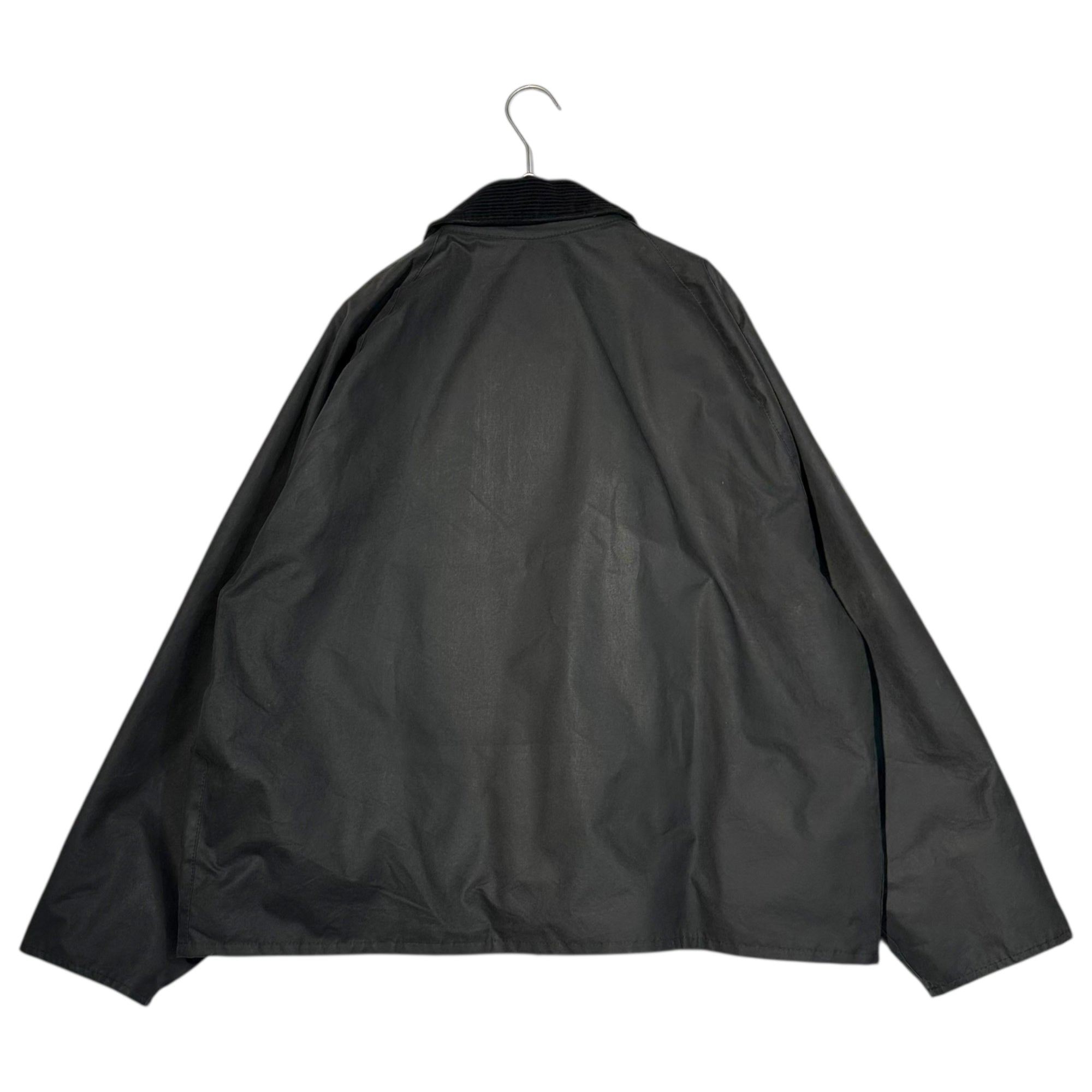 Barbour(バブアー) TRANSPORT Wax Short Jacket トランスポート ワックス ショート ジャケット 222MWX1678 40(L程度) ブラック ショート丈 ブルゾン