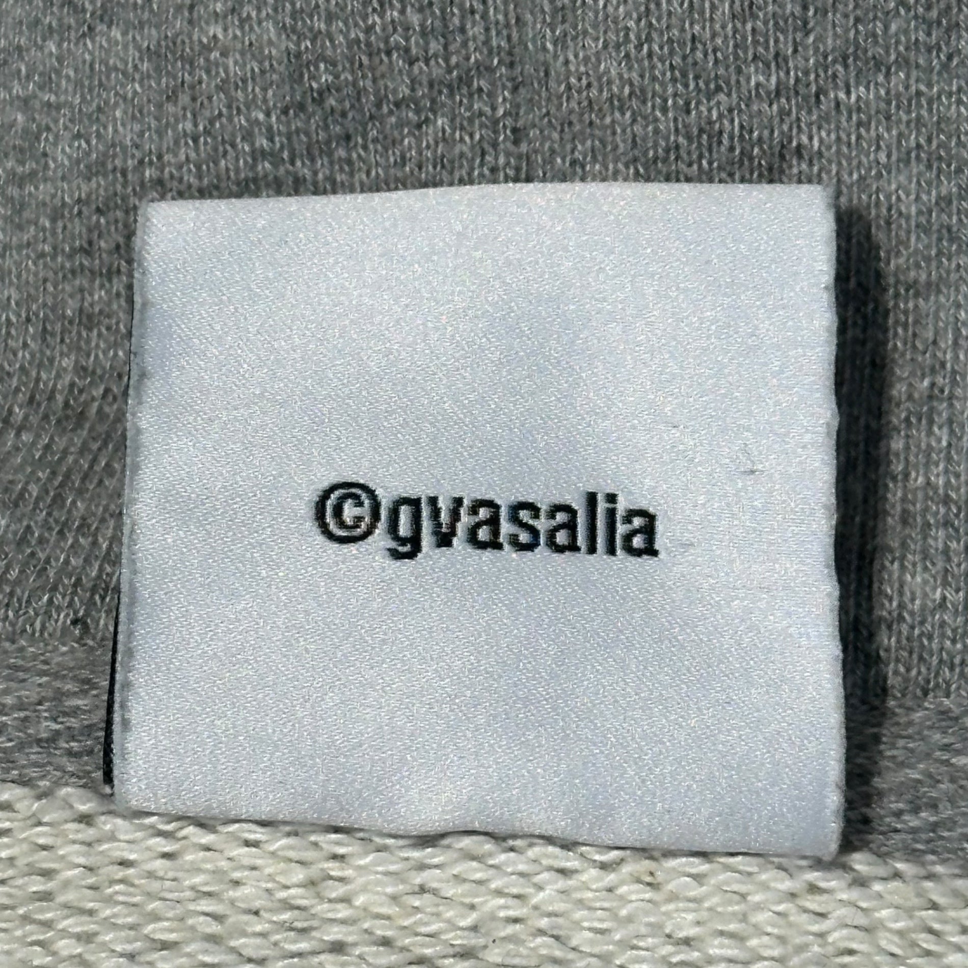 VETEMENTS(ヴェトモン) 21AW Double Anarchy Logo Hoodie ダブル アナーキー ロゴ パーカー UA52TR820G S グレー×イエロー オーバーサイズ