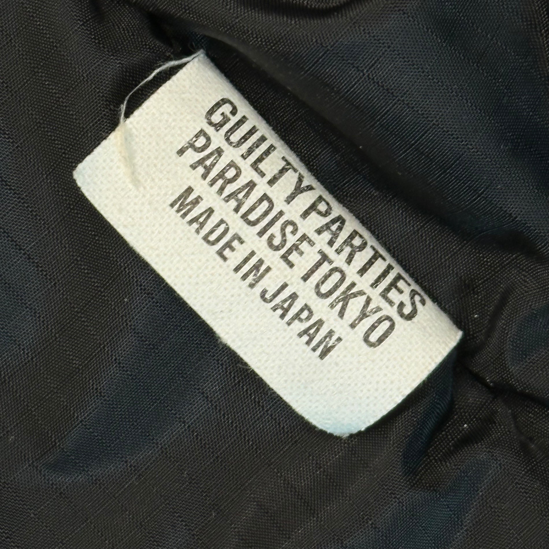 WACKO MARIA(ワコマリア) IMPERMEBLE DECK JACKET (TYPE-2) バックプリント デッキ ジャケット 18FW-WMO-ML21 M ブラック PRIMALOFT TALONジップ