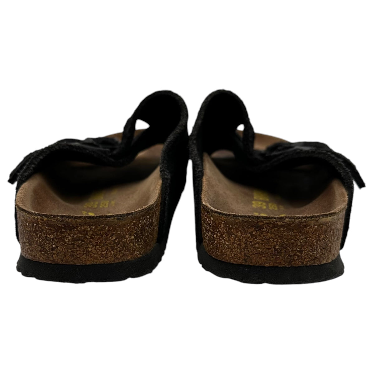 BIRKENSTOCK(ビルケンシュトック) Zurich Suede Comfort Sandals チューリッヒ スエードコンフォートサンダル 0050493 25cm ブラック×ブラウン