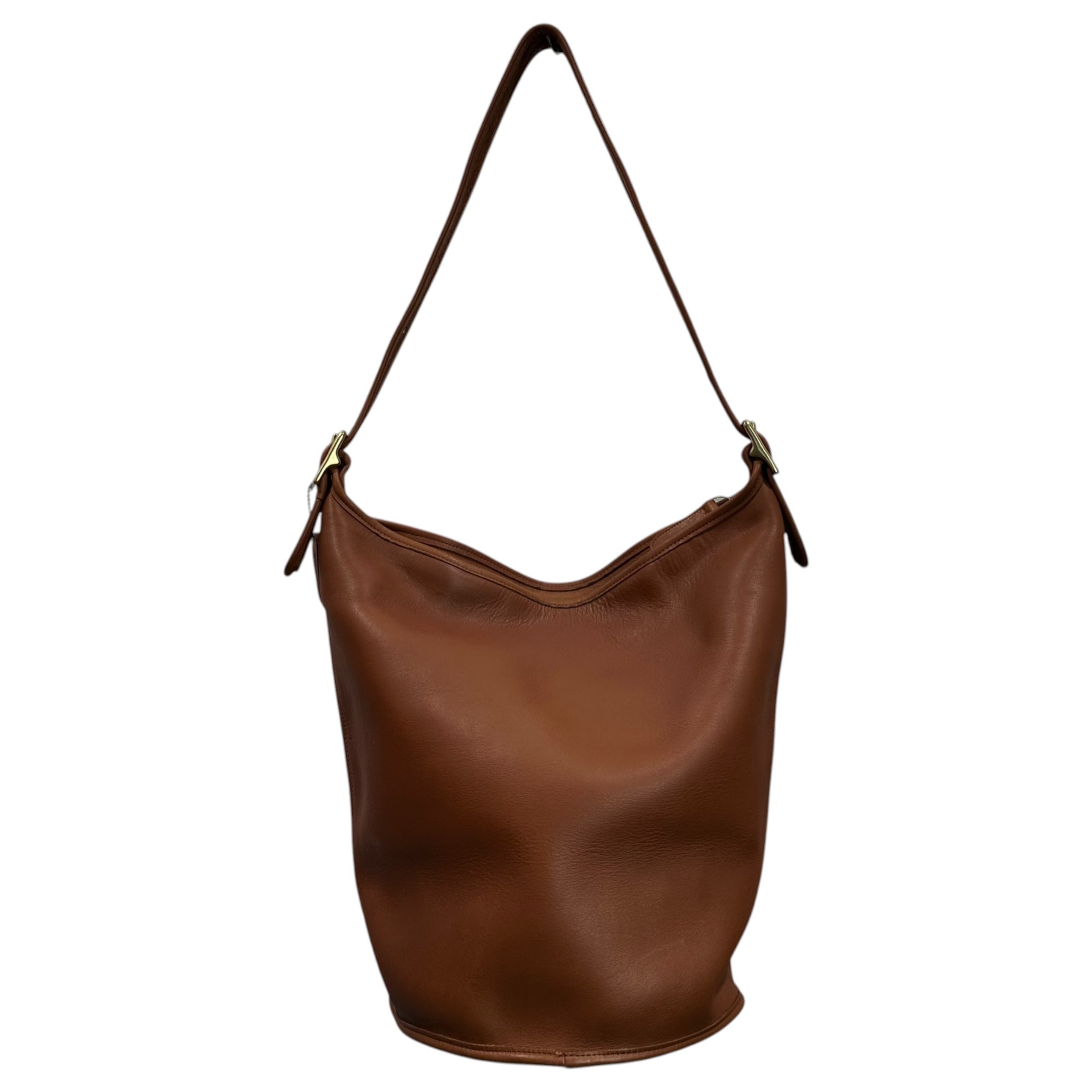 COACH(コーチ) OLD Bucket-style Leather Shoulder Bag バケツ型 レザー ショルダー バッグ 9085 ブラウン