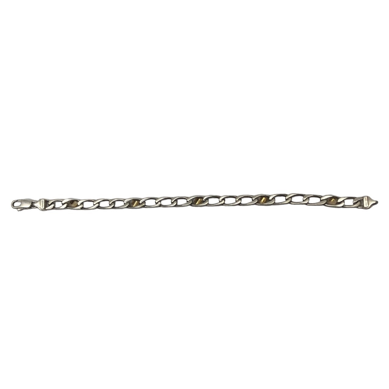 TIFFANY & CO.(ティファニー) figaro chain bracelet フィガロ チェーン ブレスレット シルバー×ゴールド 箱付