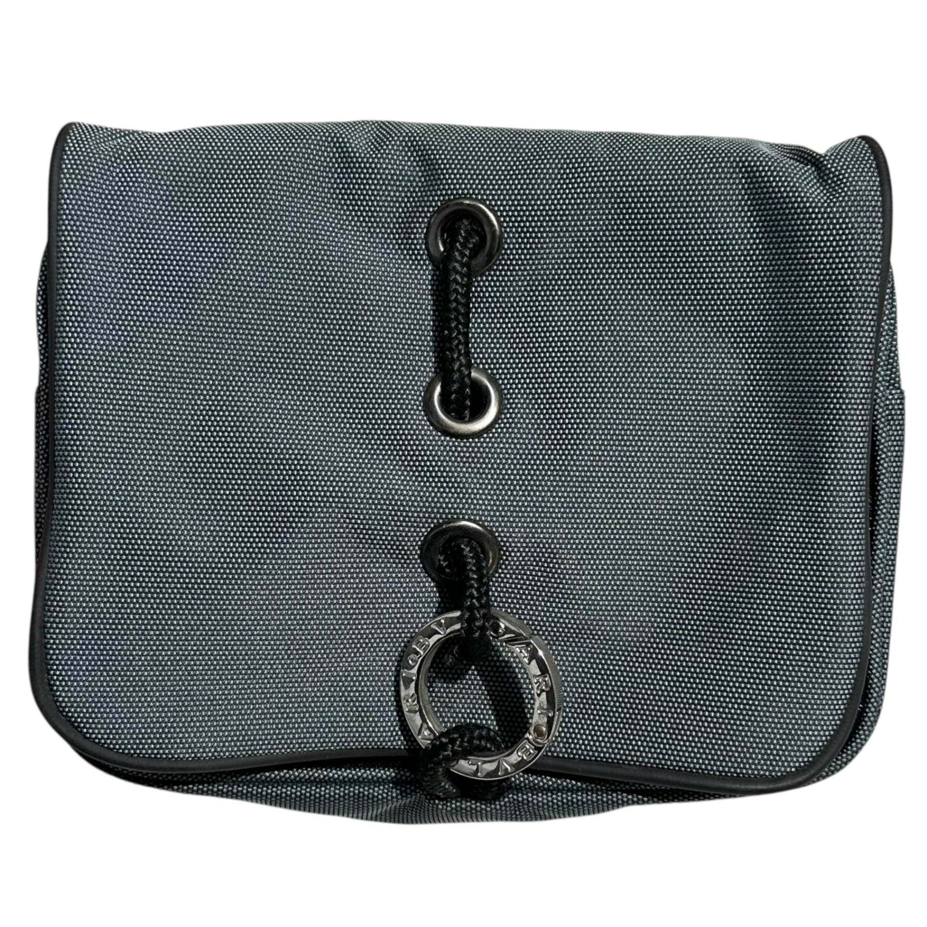 BVLGARI(ブルガリ) PARFUMS Novelty Pouch 限定品 パルファム ノベルティー ポーチ グレー 化粧 香水 非売品