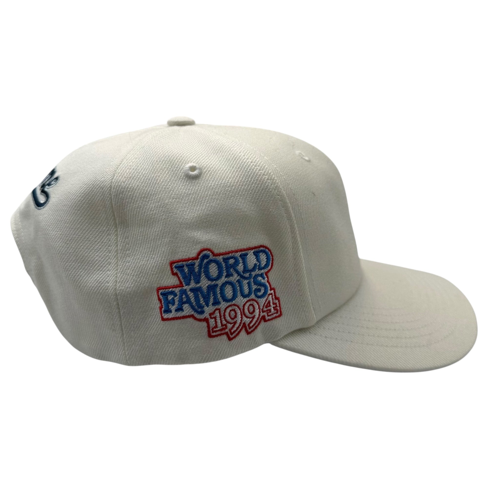 SUPREME(シュプリーム) 2025SS World Famous S Logo 6-Panel Cap ワールド フェイマス エス ロゴ 6 パネル キャップ ホワイト