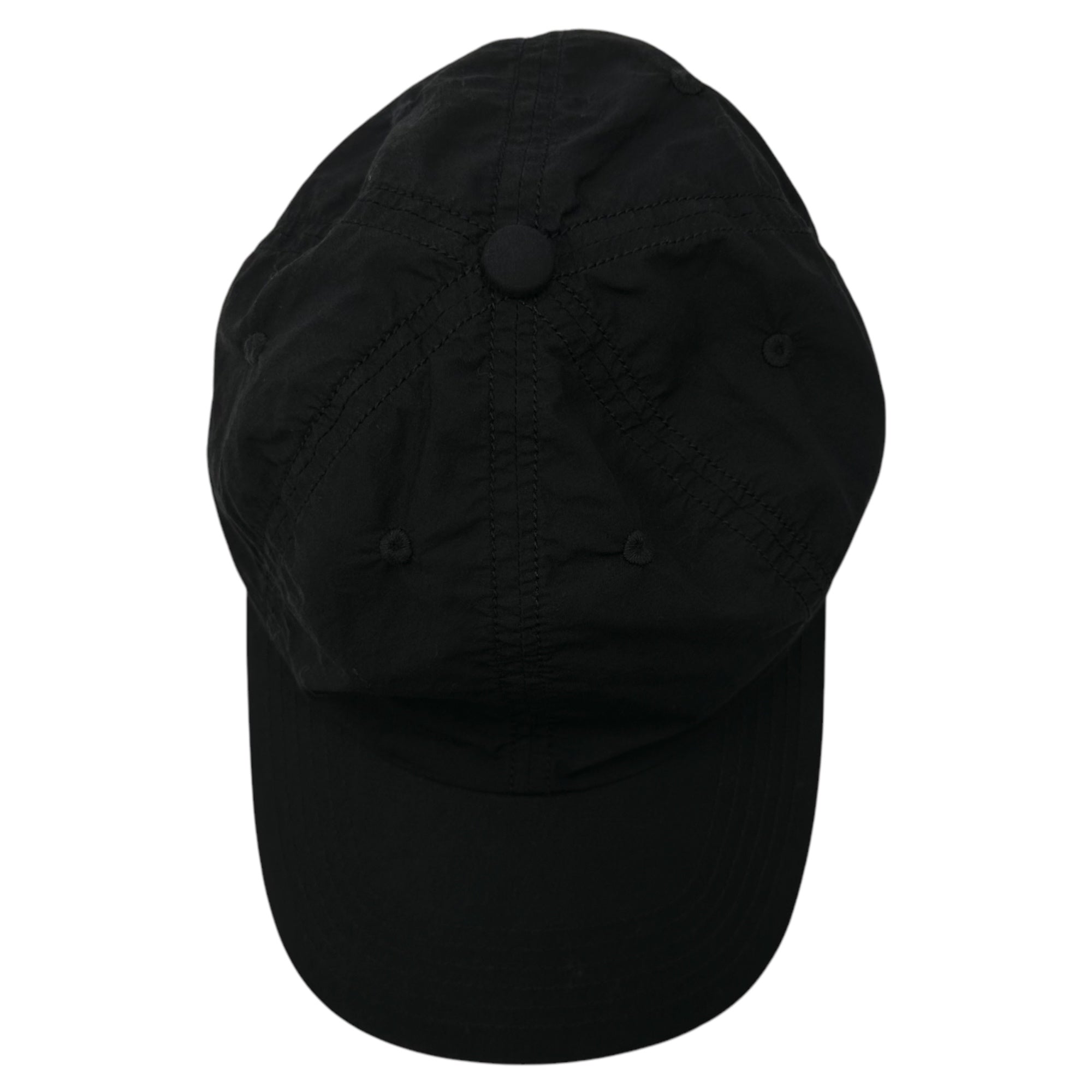 KIJIMATAKAYUKI(キジマタカユキ) Cotton linen typewriter 6-panel cap コットン リネン タイプライター 6パネル キャップ 201220 ブラック 帽子