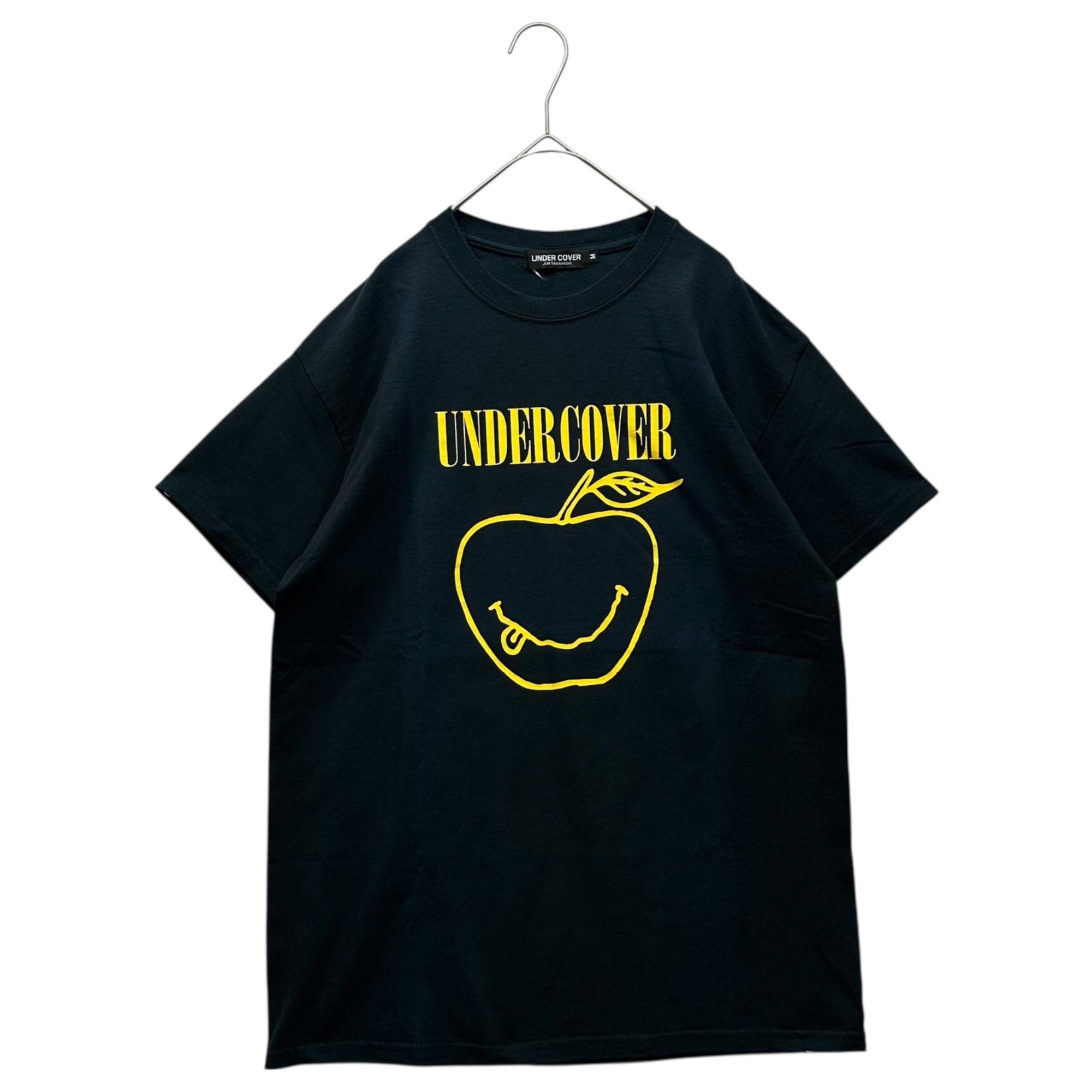 UNDERCOVER(アンダーカバー) Smile Apple T-Shirt スマイル アップル Tシャツ M ダークネイビー×イエロー