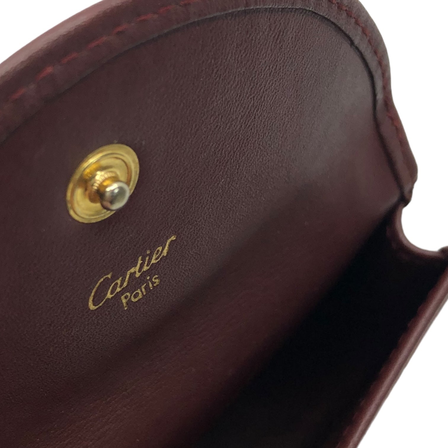 Cartier(カルティエ) coin purse コインケース ワインレッド