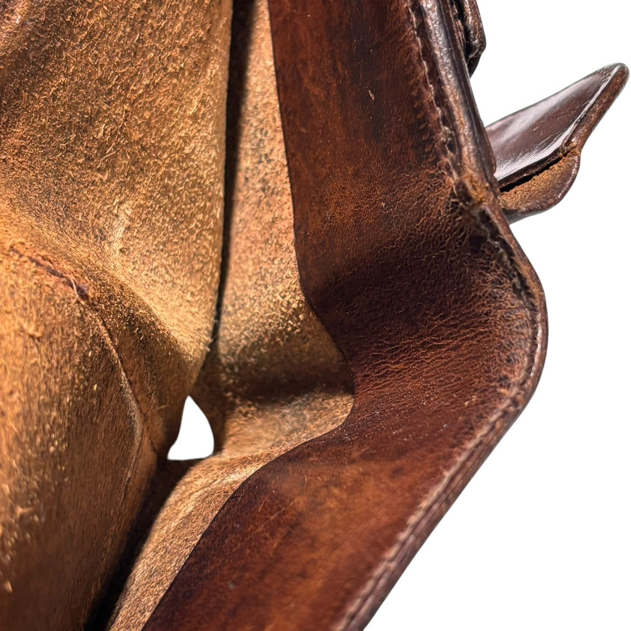 goro's(ゴローズ) Indian Concho Saddle Leather Bifold Wallet インディアン コンチョ サドルレザー 2折り財布 ブラウン コンパクト ウォレット