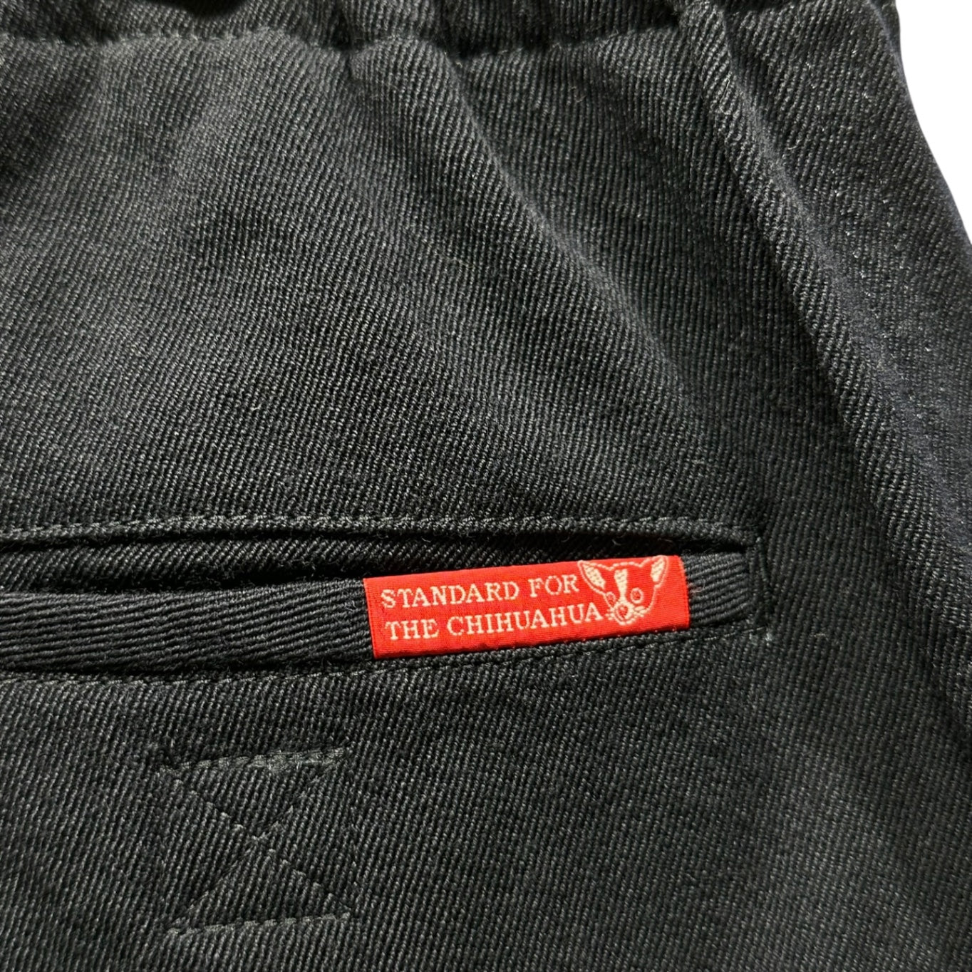 Standard For The Chihuahua(スタンダード フォー ザ チワワ) 90's Wool Cotton Wide Shorts 90年代 ウール コットン ワイド ショーツ IH351-75002JD G ダークネイビー