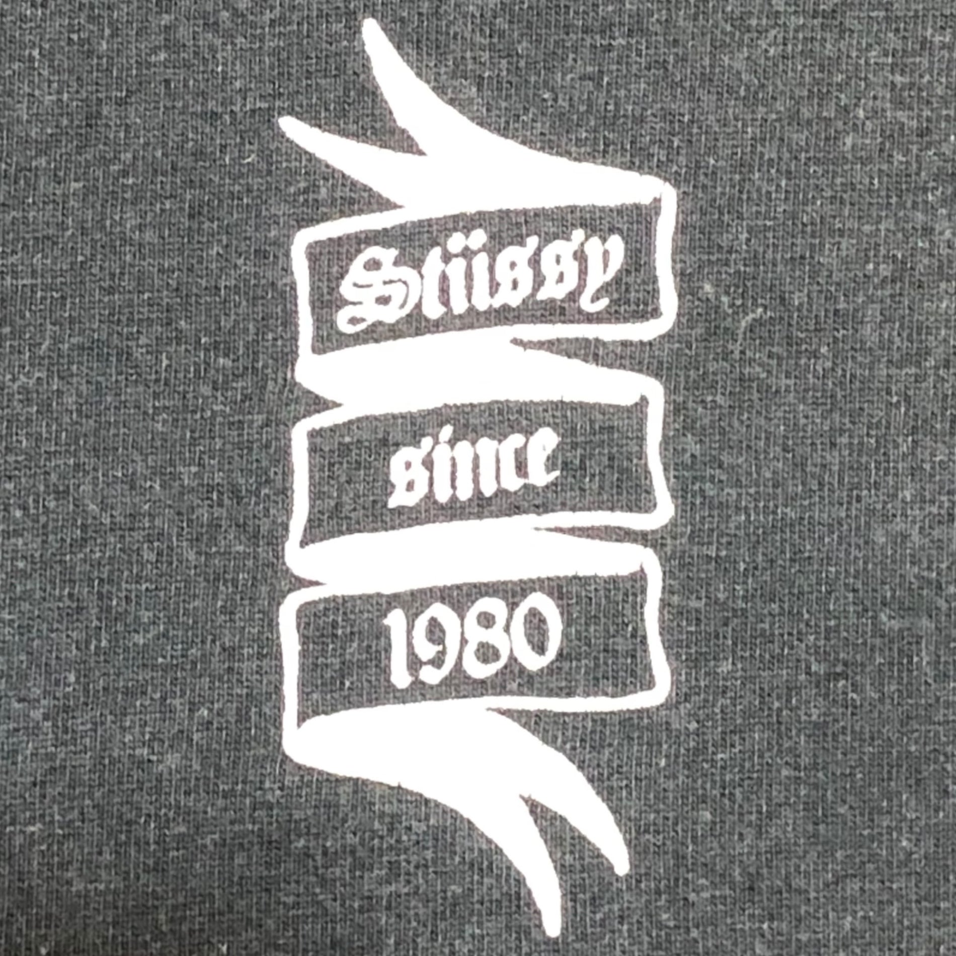 STUSSY(ステューシー) 00's CUSTOMADE back skull Tシャツ バックスカル SIZE FREE ブラック OLD STUSSY