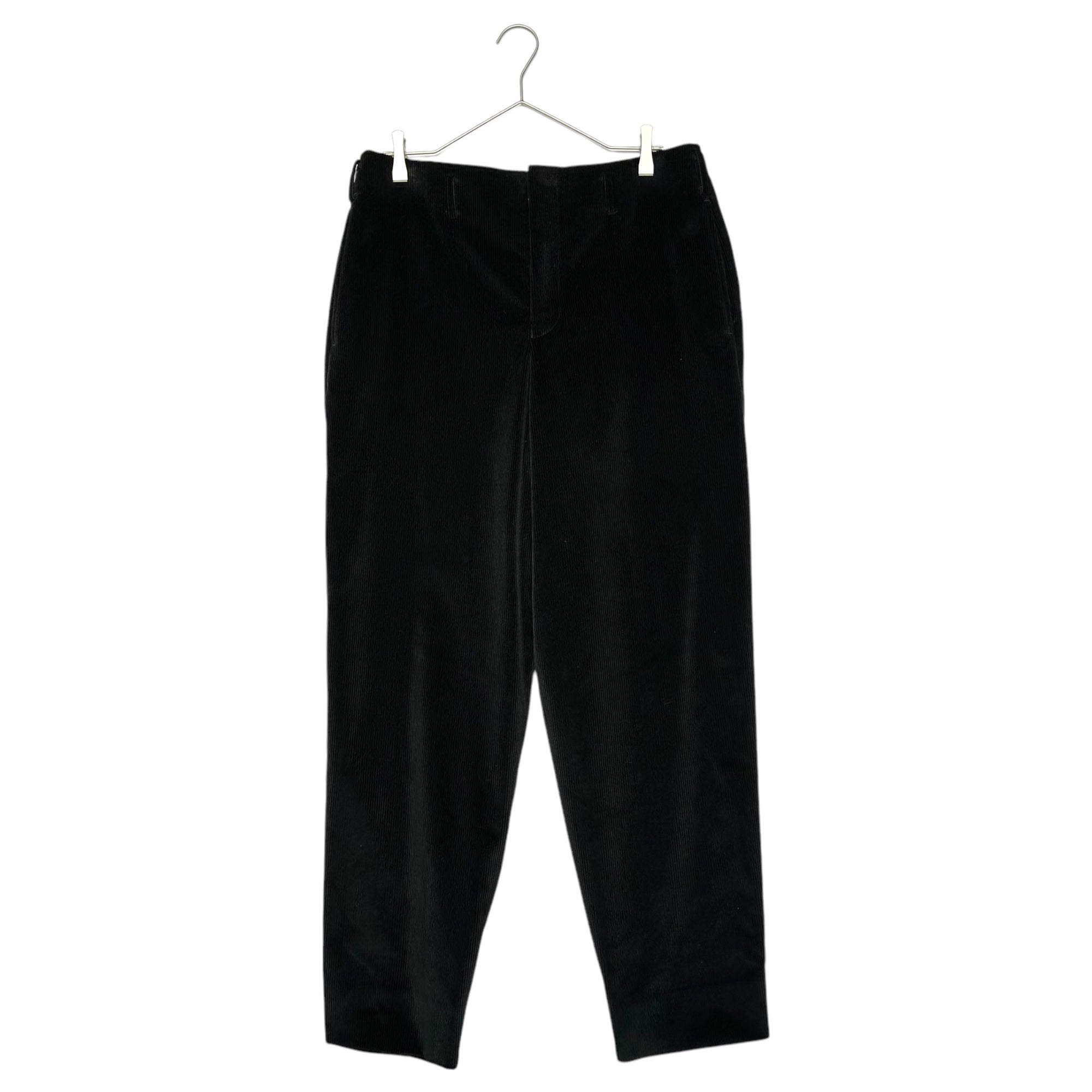 COMME des GARCONS HOMME PLUS(コムデギャルソンオムプリュス) 22AW NOMAD period corduroy straight pants ノーマッド期 コーデュロイ ストレート パンツ PJ-P005 M ブラック AD2022