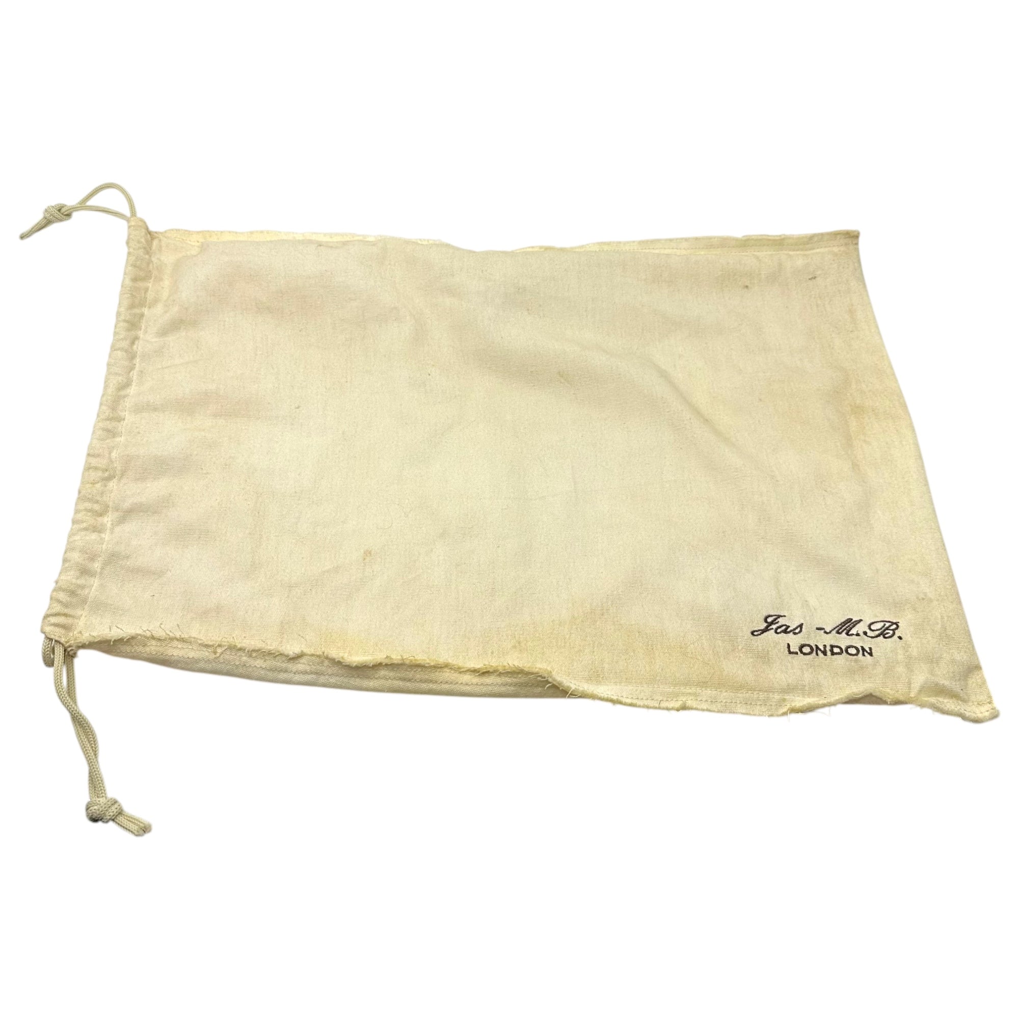 JAS-M.B.(ジャスエムビー)England made Haraco leather messenger bag イングランド製 ハラコ レザー メッセンジャー バッグ ブラック