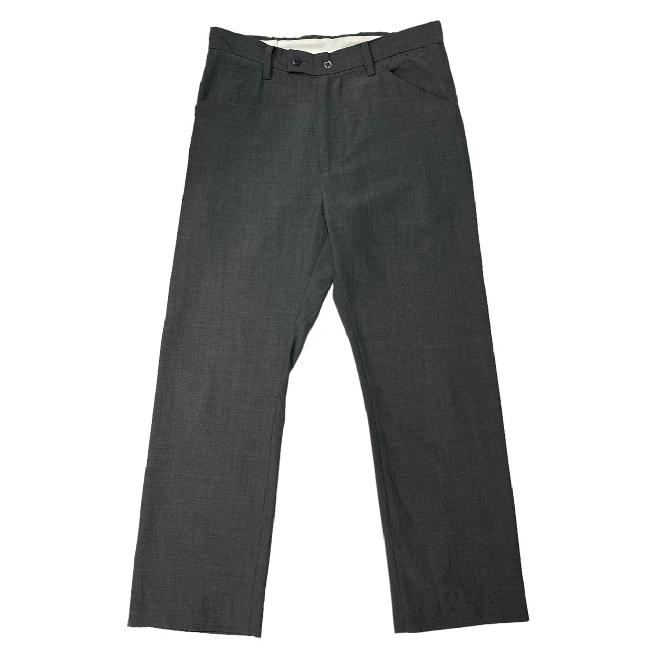 SUNSEA(サンシー) 18SS Summer Wool TEKE TEKE Pants/サマーウールテケテケパンツ/スラックス 18S40 SIZE 2(M) グレー