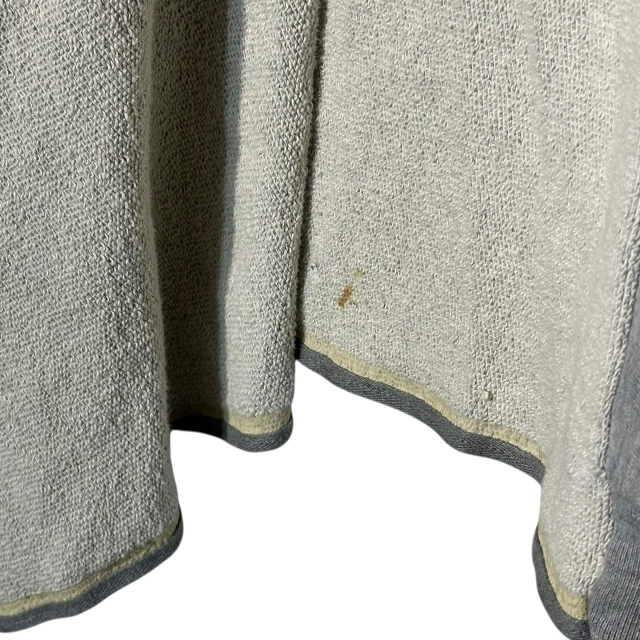 Maison Martin Margiela(メゾン マルタンマルジェラ) 12AW Zip-up sweat cape ジップアップ スウェット ケープ カーディガン S51GP0002 S グレー ①ライン