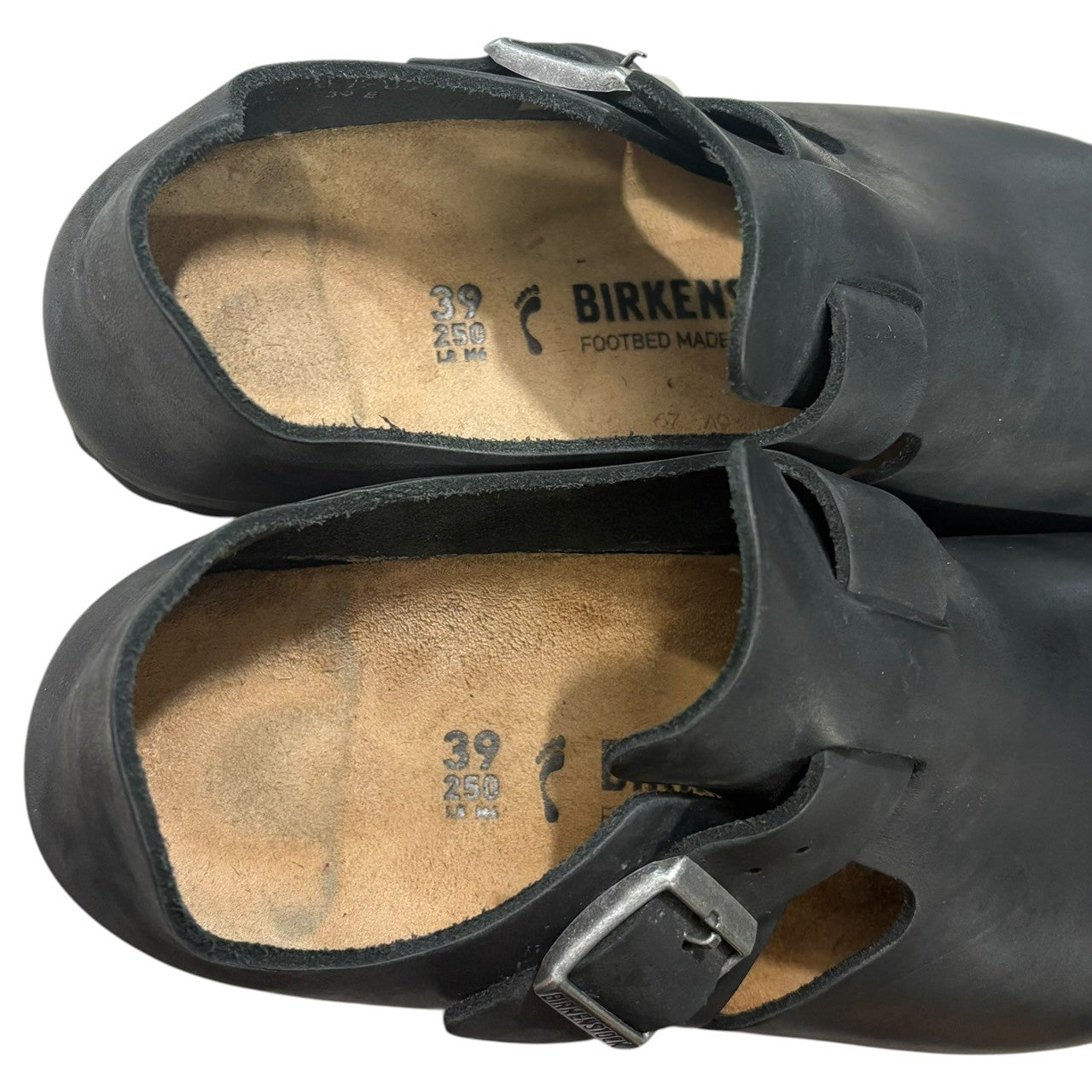 BIRKENSTOCK(ビルケンシュトック) LONDON Leather sandal ロンドン レザー サンダル 39(25.0cm程度) ブラック オイルドナチュラルレザー