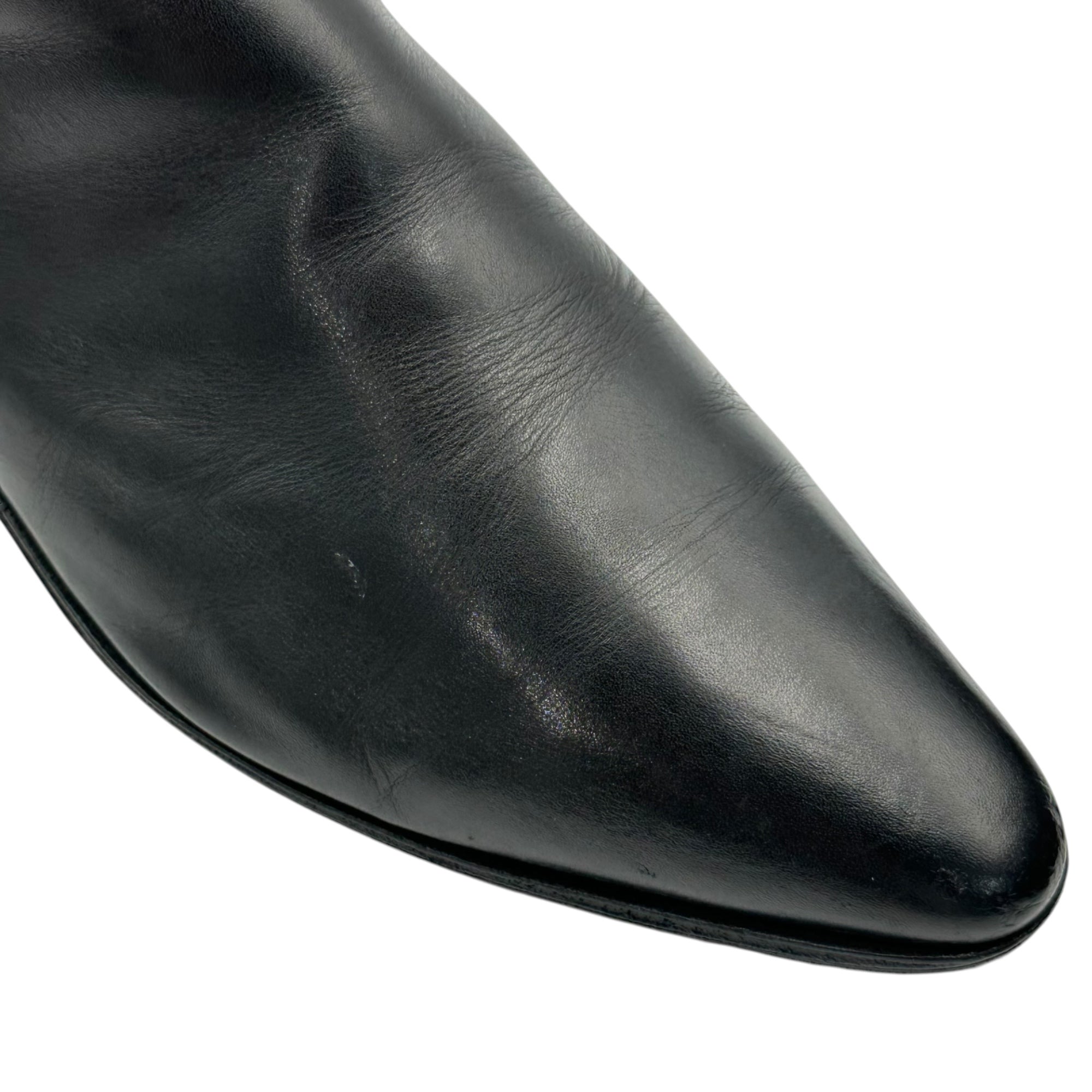 CELINE(セリーヌ) 19SS Hedi Slimane JACNO 6cm Heel Side-Zip Boots エディスリマン ジャクノ 6センチ ヒール サイドジップ ブーツ 791465 43(約28cm〜28.5cm) ブラック エディ期