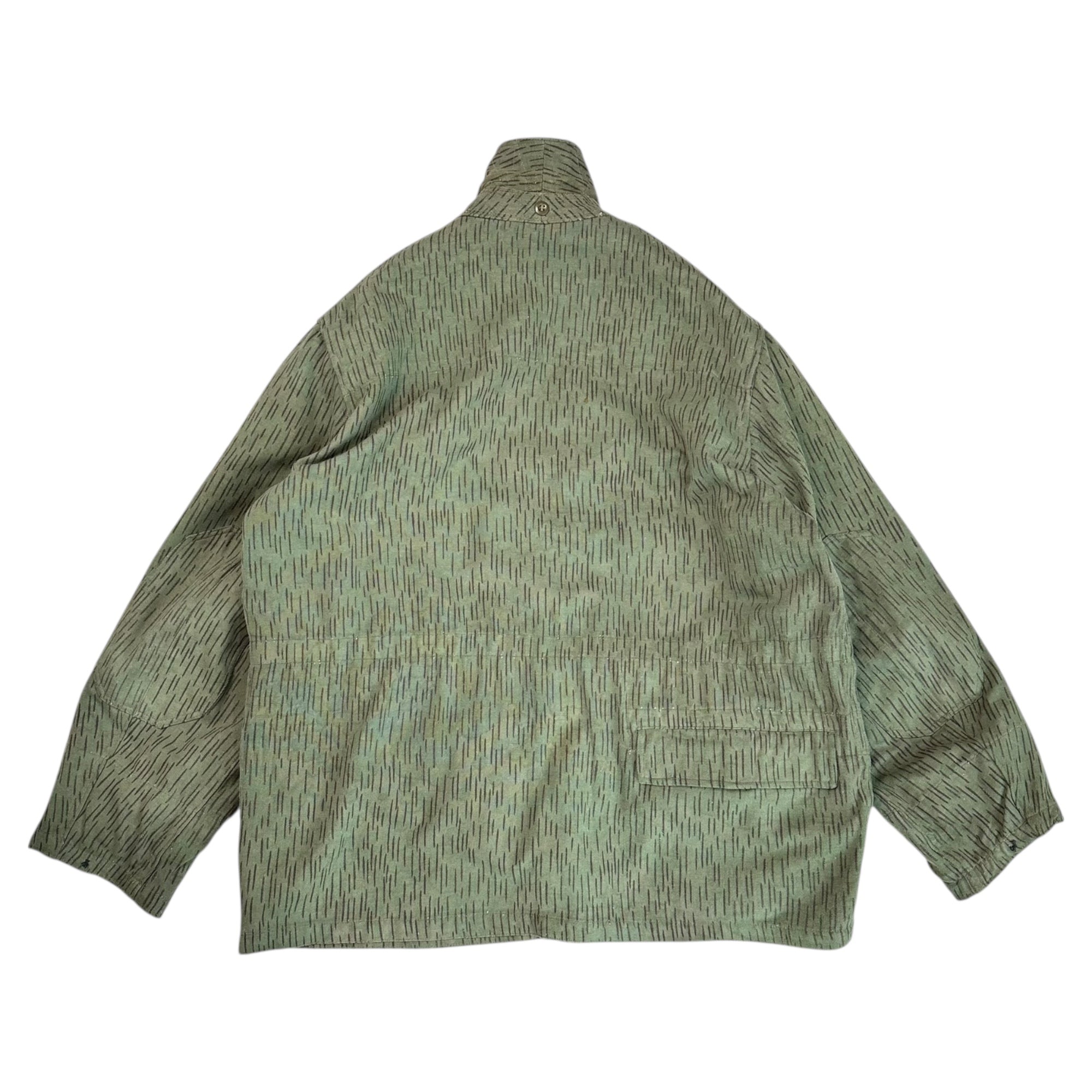 Czechoslovak Military(チェコスロバキア軍) 60's InsandOut Remake Rain Drop Camo Field Jacket インサイドアウト リメイク レインドロップカモ フィールド ジャケット グリーン 1967年 60年代 ヴィンテージ