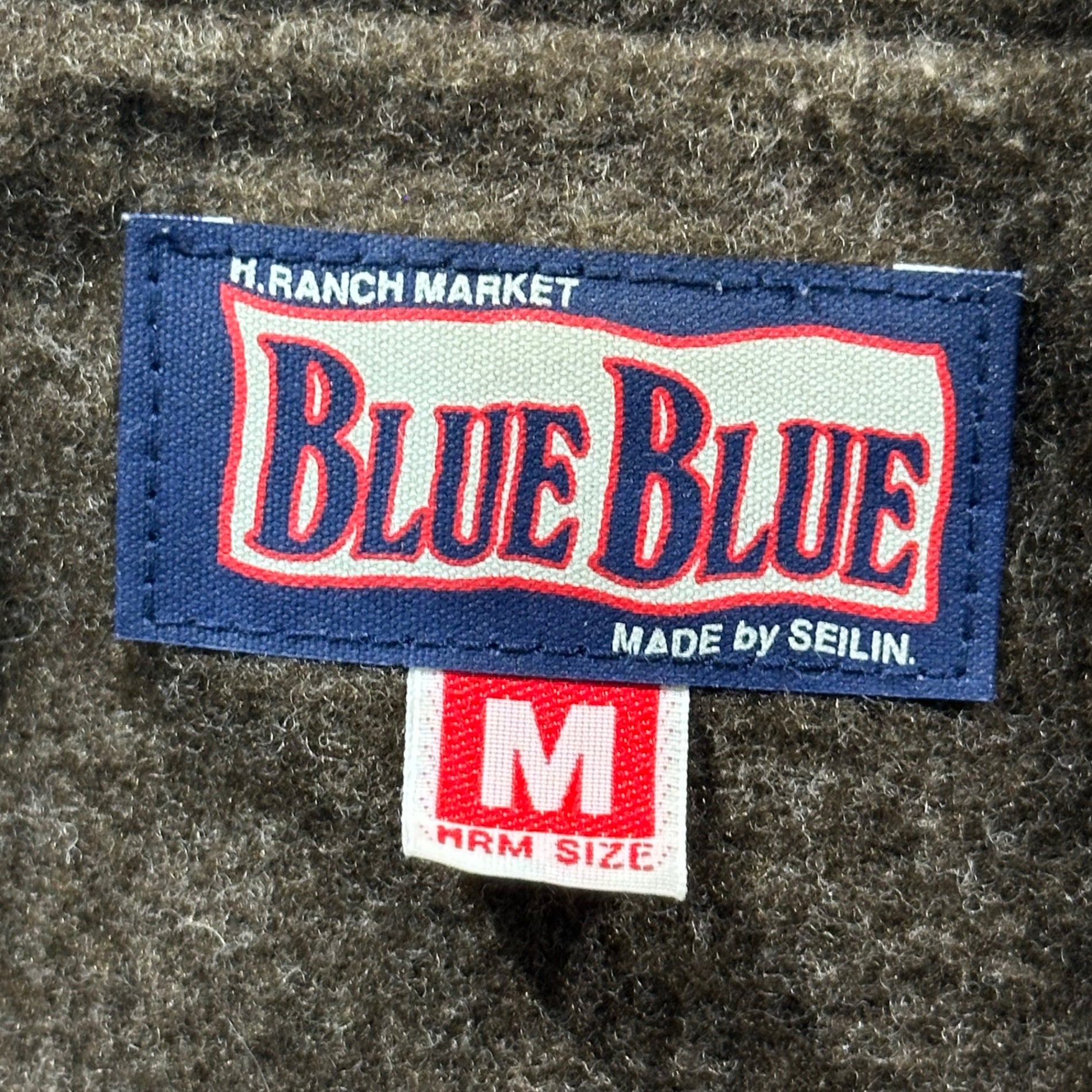 BLUE BLUE(ブルーブルー) German Cross Tanker Jacket ジャーマンクロス タンカース ジャケット M カーキ