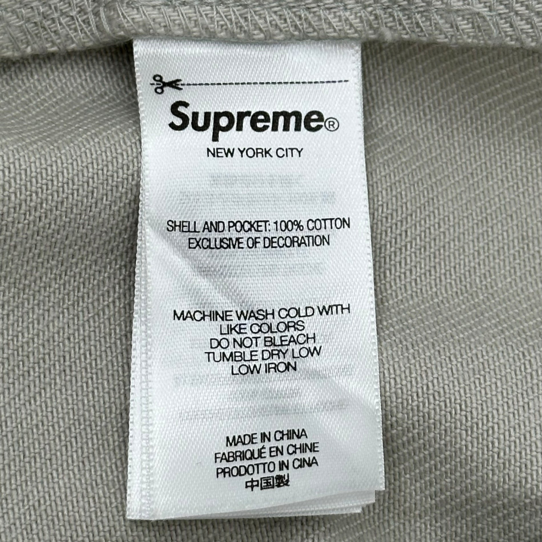 SUPREME(シュプリーム) 24FW Baggy Jean バギー ジーンズ デニム パンツ 30 グレー