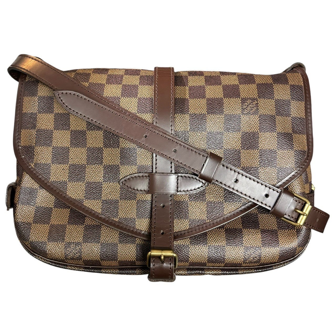 LOUIS VUITTON(ルイヴィトン) SPO SAUMUR 30 ソミュール 30 ダミエ N48080 ブラウン MB1015 ショ