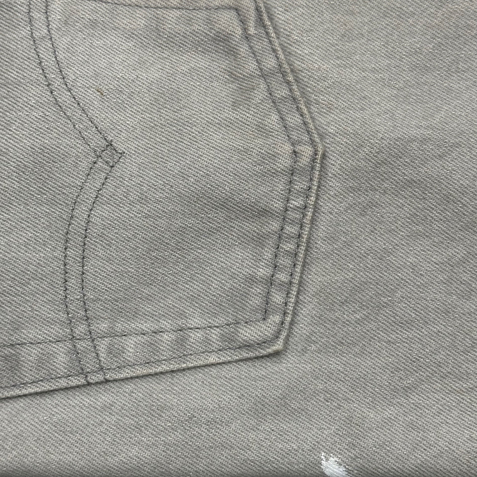 Levi's(リーバイス) 1985's GRAY JEANS グレー ストレート デニム パンツ 501-0657 W29 L32 ライトグレー 80's 80年代 ヴィンテージ