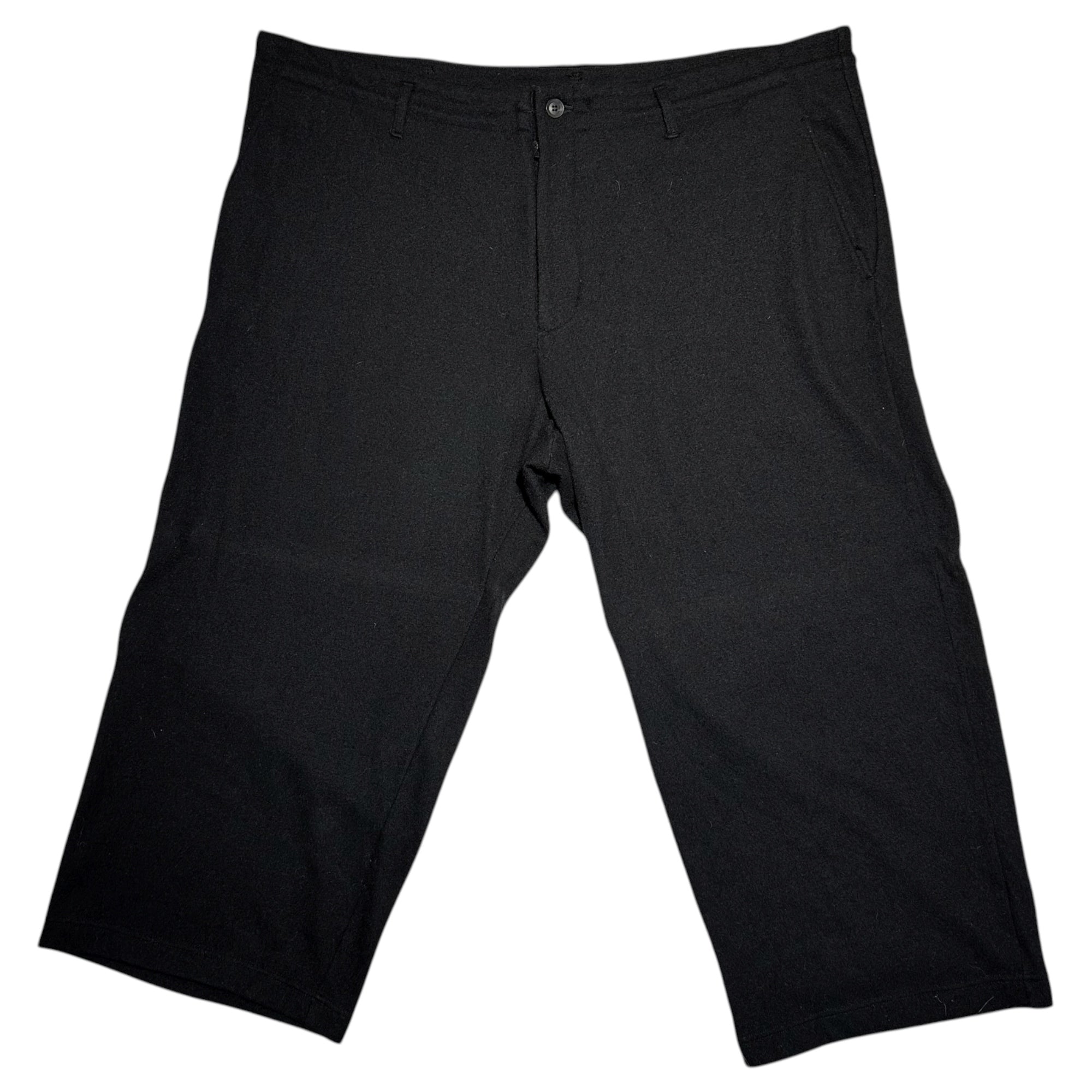 YOHJI YAMAMOTO POUR HOMME(ヨウジヤマモトプールオム) 19AW Wool Super Wide Hakama Pants ウール スーパー ワイド 袴 パンツ HC-T41-175 3(L程度) ブラック