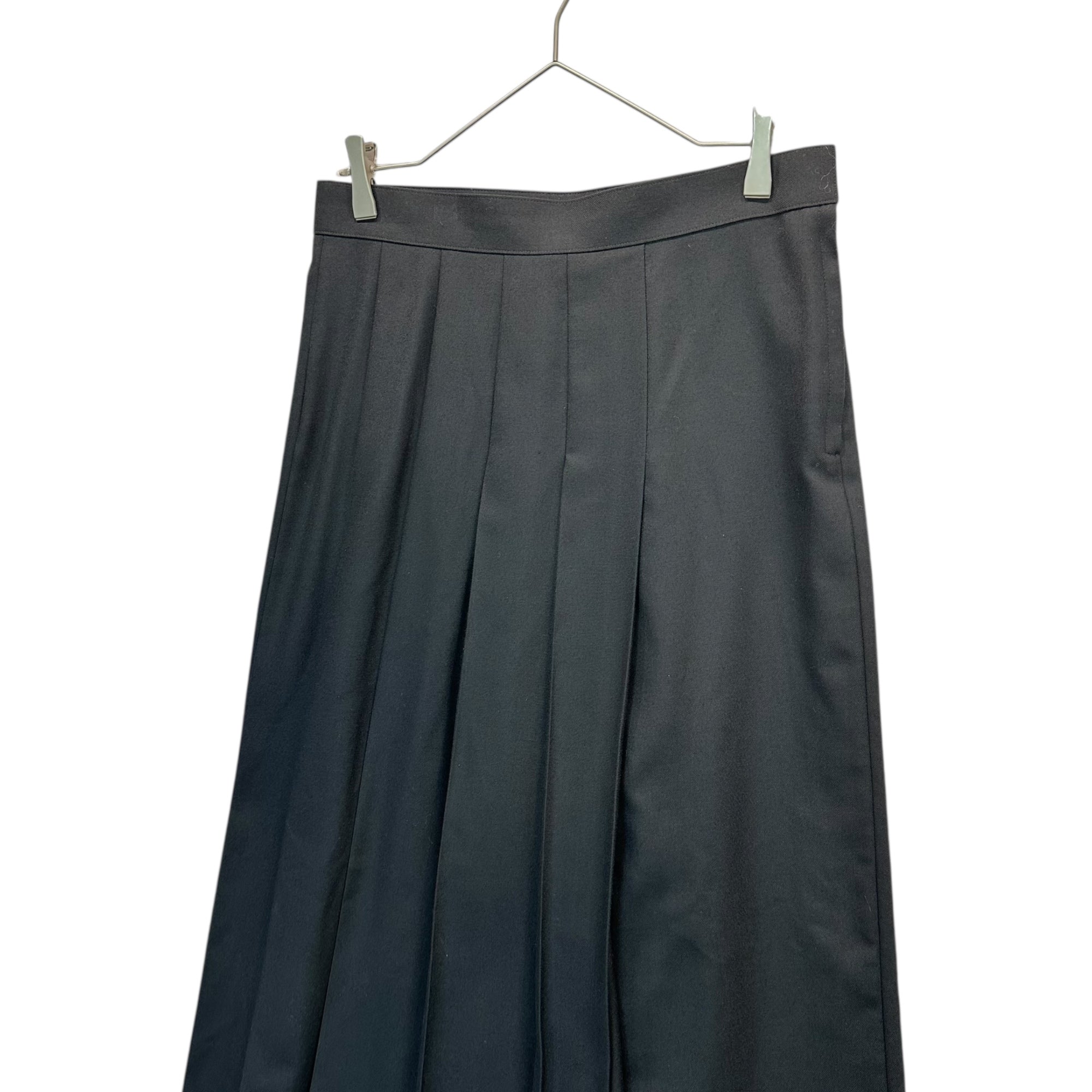 COMME des GARCONS JUNYA WATANABE(コムデギャルソンジュンヤワタナベ) 20AW Wool Polyester Pleated Long Skirt ウール ポリ プリーツ ロングスカート JF-P005 M ブラック AD2020
