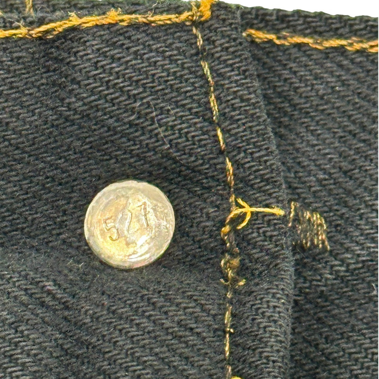 Levi's(リーバイス) 90's 71506 USA made Post-dyed black denim trucker jacket 後染め ブラック デニム トラッカー ジャケット 71506-0216 46L ブラック 90年代 USA製 裏527