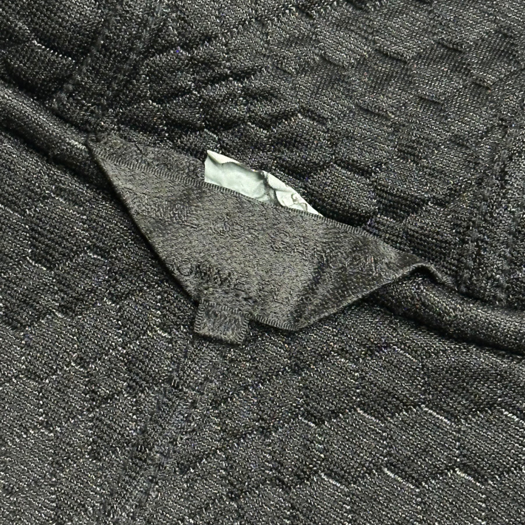 COMME des GARCONS HOMME PLUS(コムデギャルソンオムプリュス) 12SS Quilted Sweatshirt Sleeveless Duffle Coat キルティング スウェット スリーブレス ダッフルコート PL-J042 M ブラック AD2011 テイラーリングフォーパンクス Tailoring for Punks期