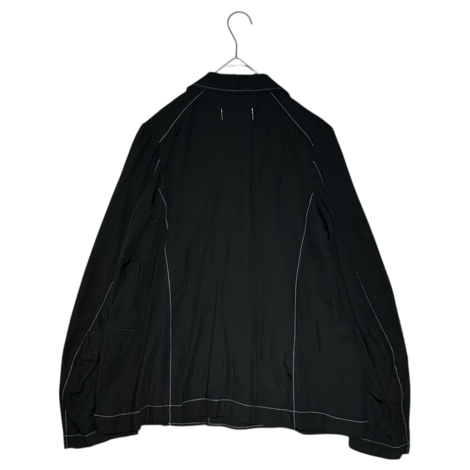 robe de chambre COMME des GARCONS(ローブドシャンブルコムデギャルソン) 98SS Stitch Double-Breasted Tailored Jacket ステッチ ダブル ブレスト テーラード ジャケット RJ-10016S S ブラック AD1997 アーカイブ ヴィンテージ 90's 90年代