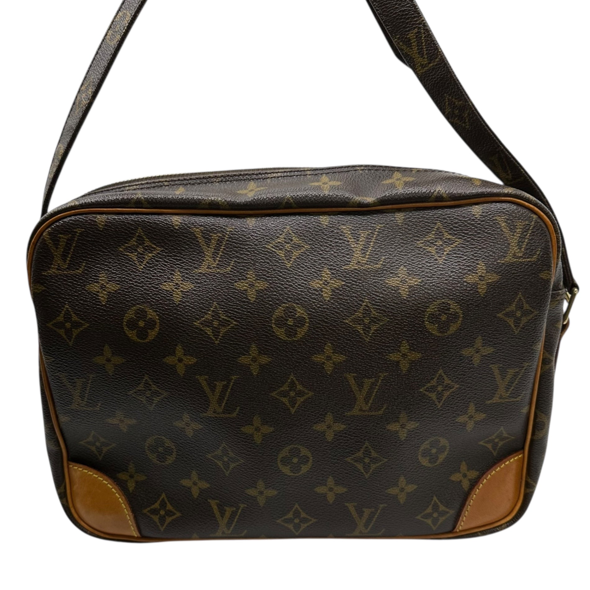 LOUIS VUITTON(ルイヴィトン) 03's Nile Monogram Shoulder Bag ナイル モノグラム ショルダー バッグ 型番:M45244 製造番号AR0043 ブラウン