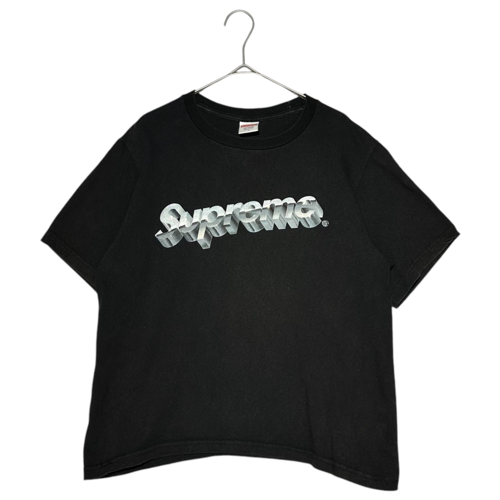SUPREME(シュプリーム) 20SS Chrome Logo Tee ロゴ プリント Tシャツ S ブラック