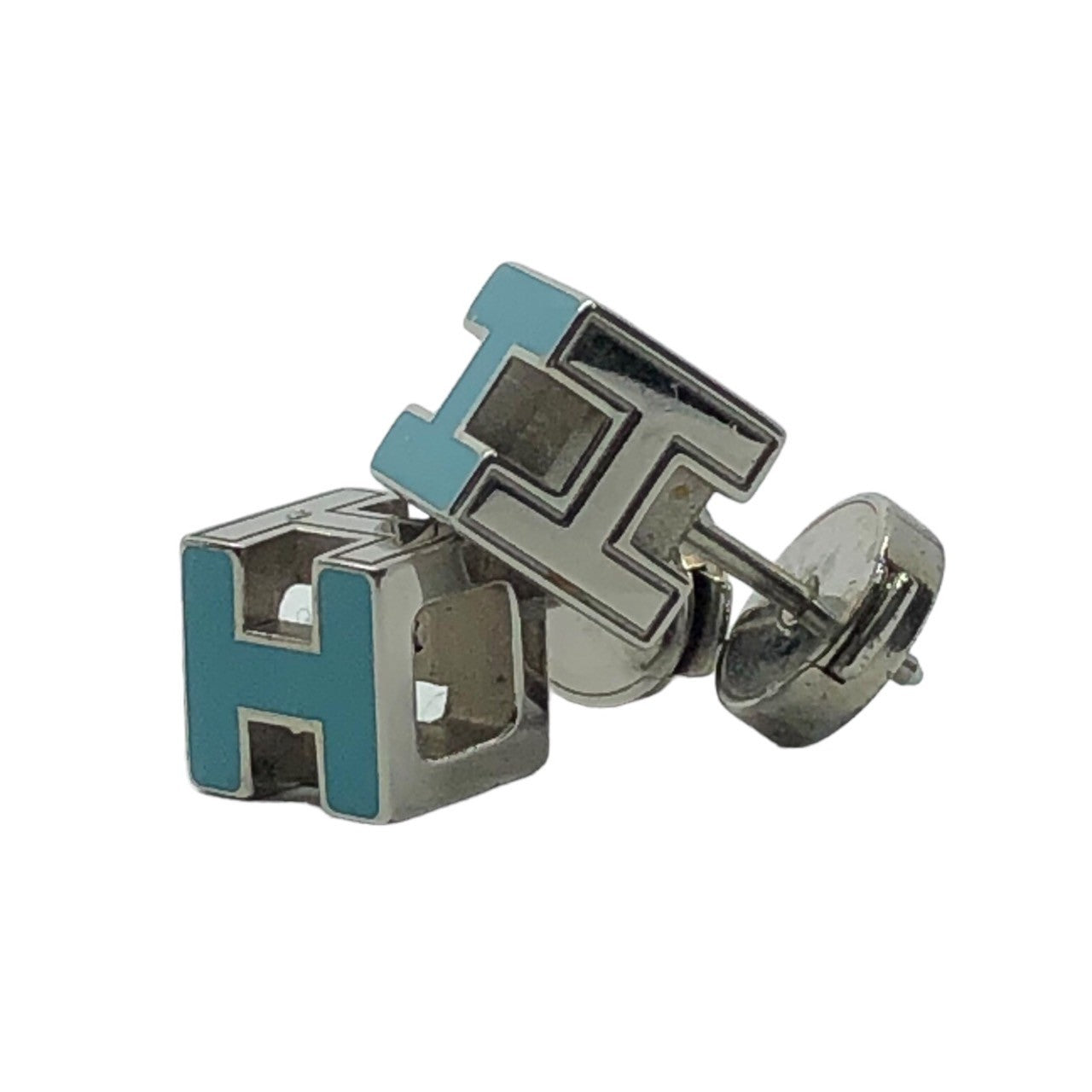 HERMES(エルメス) カージュ ド アッシュ Hキューブ ピアス ジュエリー  