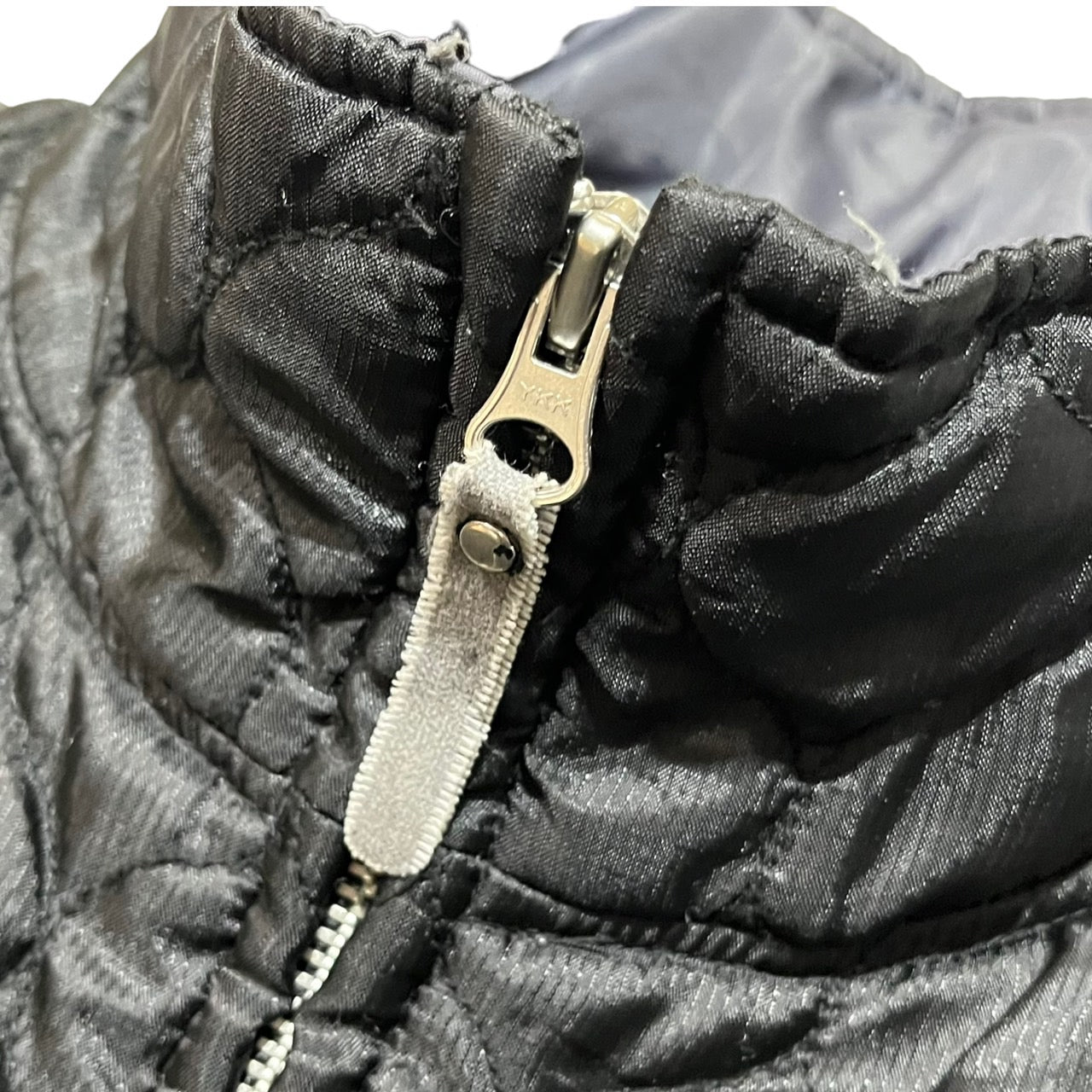 Karl Kani(カールカナイ) 90'sロゴ刺繍スーパーオーバーキルティングジャケット XL ブラック