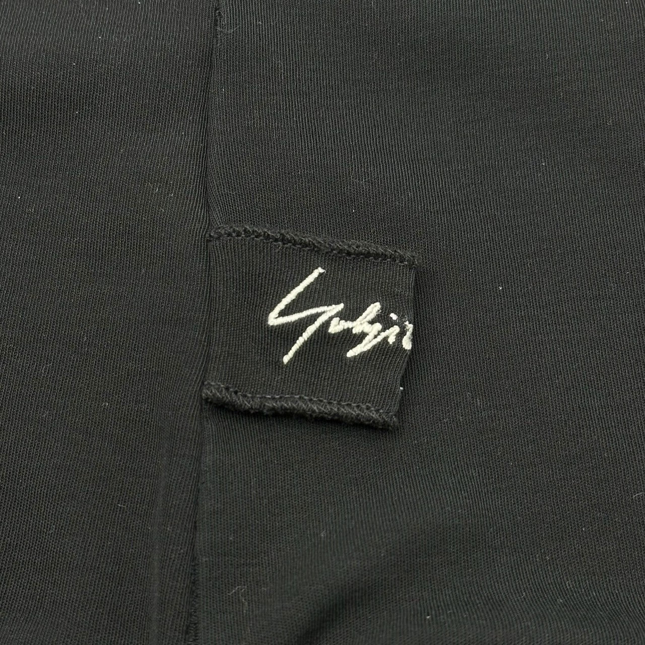 YOHJI YAMAMOTO(ヨウジヤマモト) Basic Crew Neck Innerwear Cut and Sewn ベーシック クルーネック インナー カットソー 3(M~L程度) ブラック