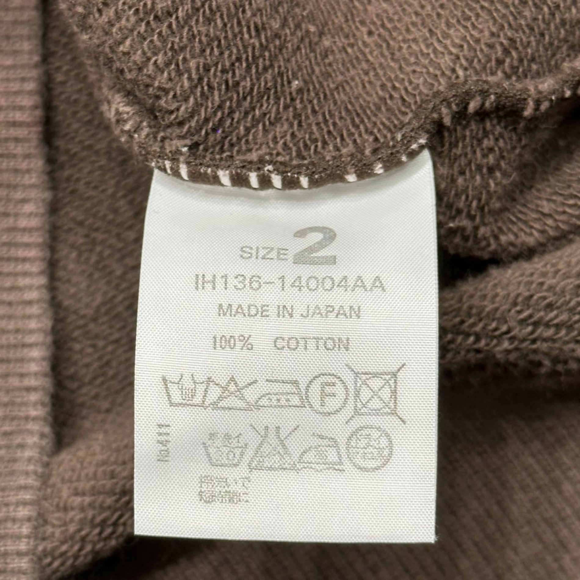 2 beauty:beast(オルソービューティービースト) Back Skull Print Pullover Hoodie バックスカル プリント プルオーバー パーカー 2(M程度) ブラウン×ホワイト