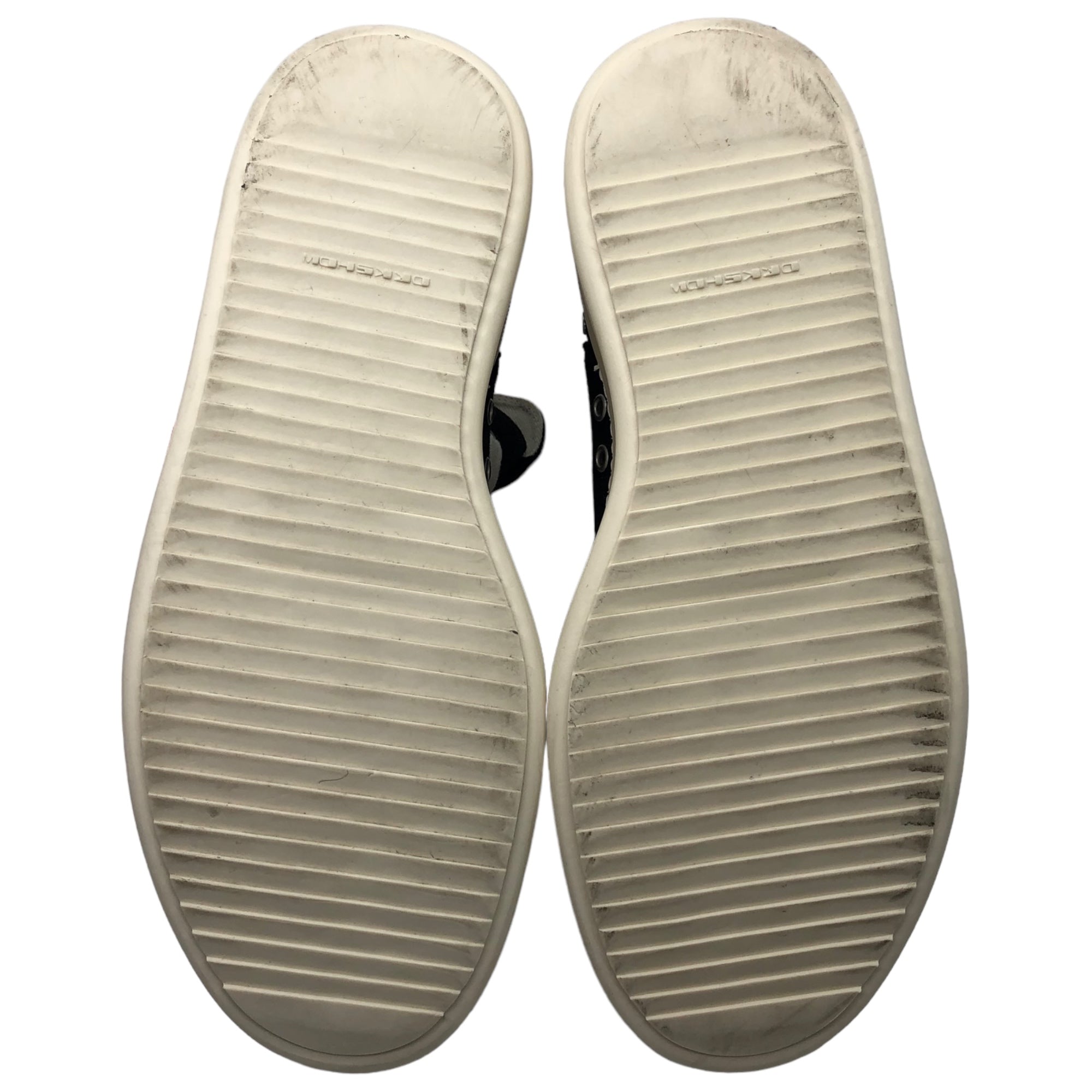 DRKSHDW(ダークシャドウ) 23AW MEGA BUMPER SNEAKS メガ バンパー スニーカー DU02C5831 43(28cm程度) ブラック×ホワイト 箱付 リックオウエンス