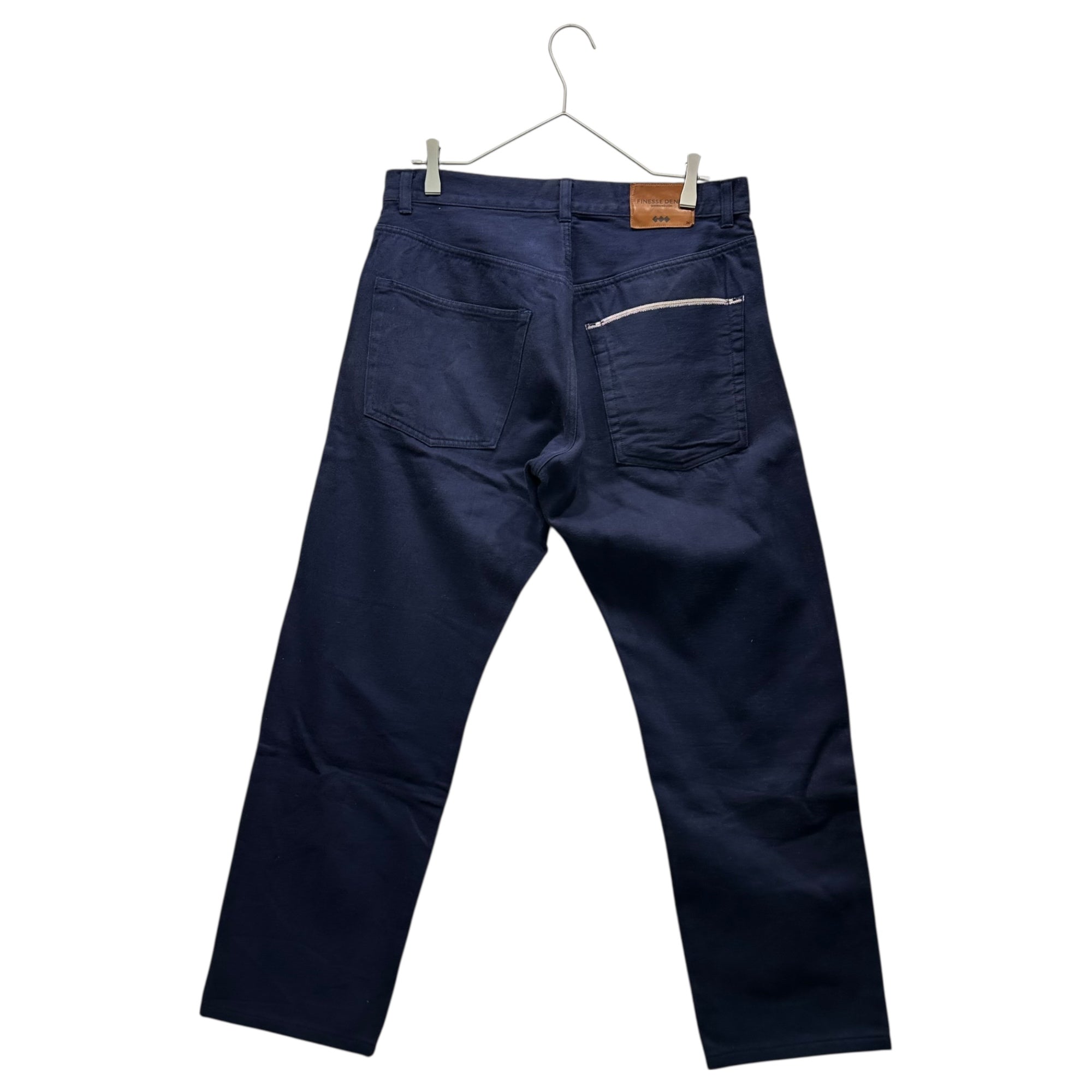 FINESSE(フィネス) 90's Back Pocket Line Chino Work Pants バックポケットライン チノ ワークパンツ 34 ネイビー GOODENOUGH グッドイナフ