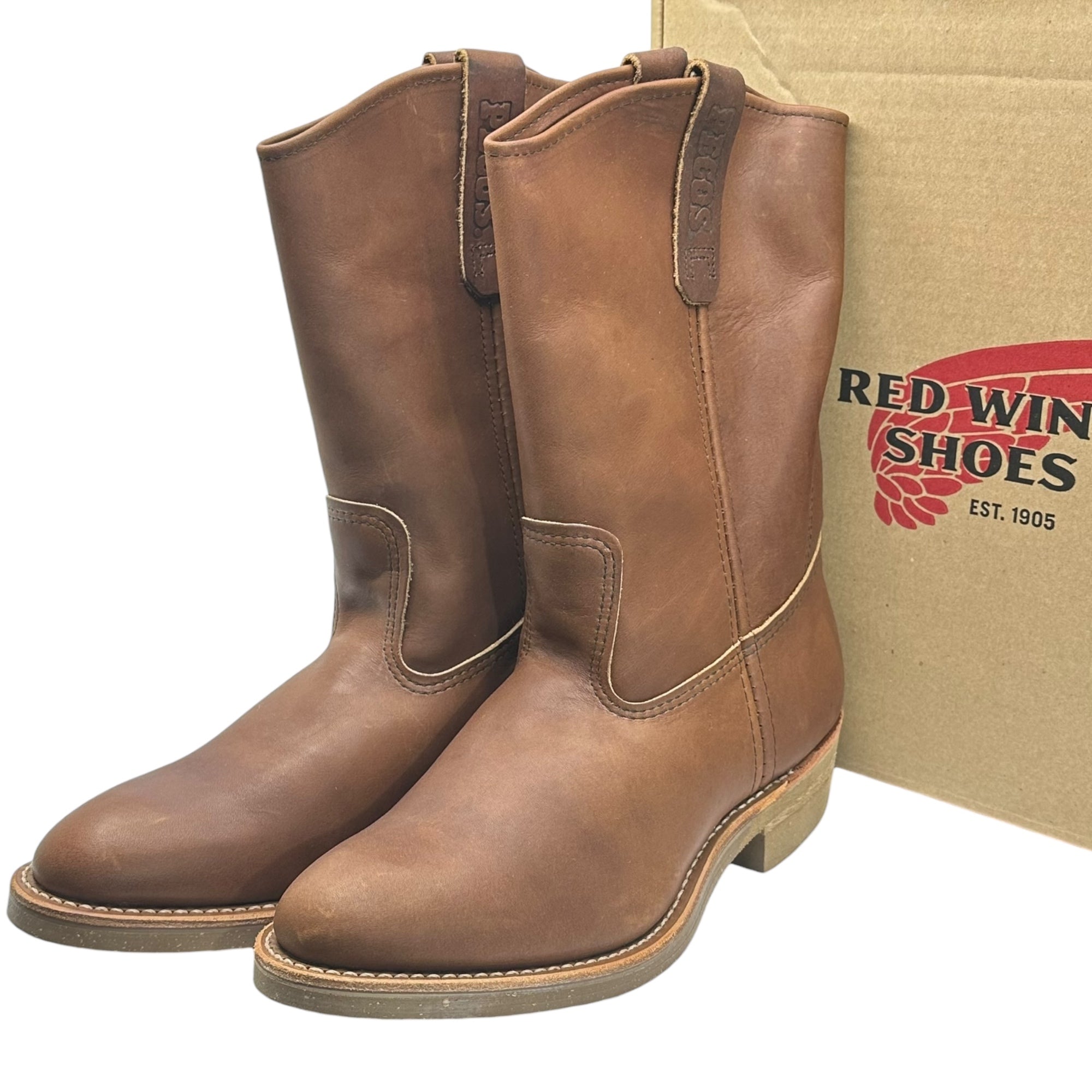 REDWING(レッドウィング) 11-inch Pecos 11インチ ペコス 8159 8 1/2(26.5cm程度) ブラウン エンジニア レザー ブーツ