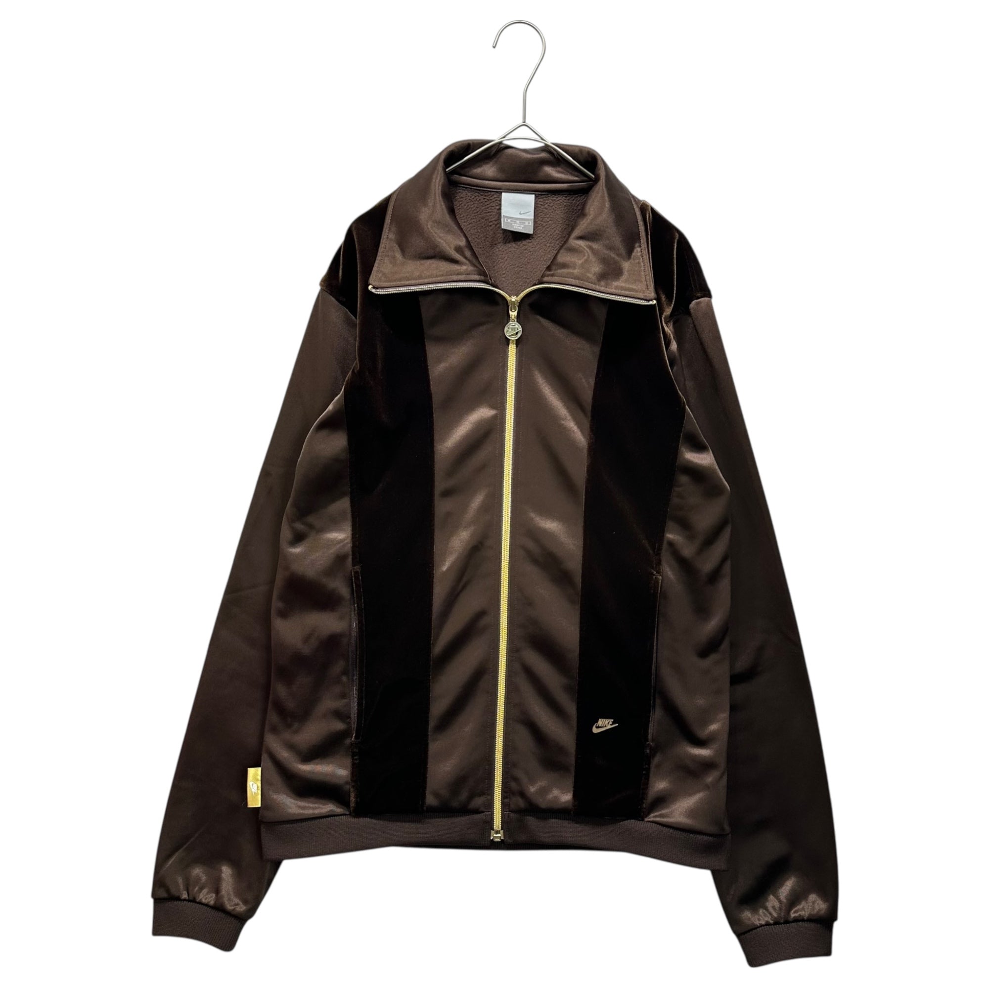 NIKE(ナイキ) 00's Velour Line Track Jacket ベロア ライン トラック ジャケット 214671 BRV M ブラウン