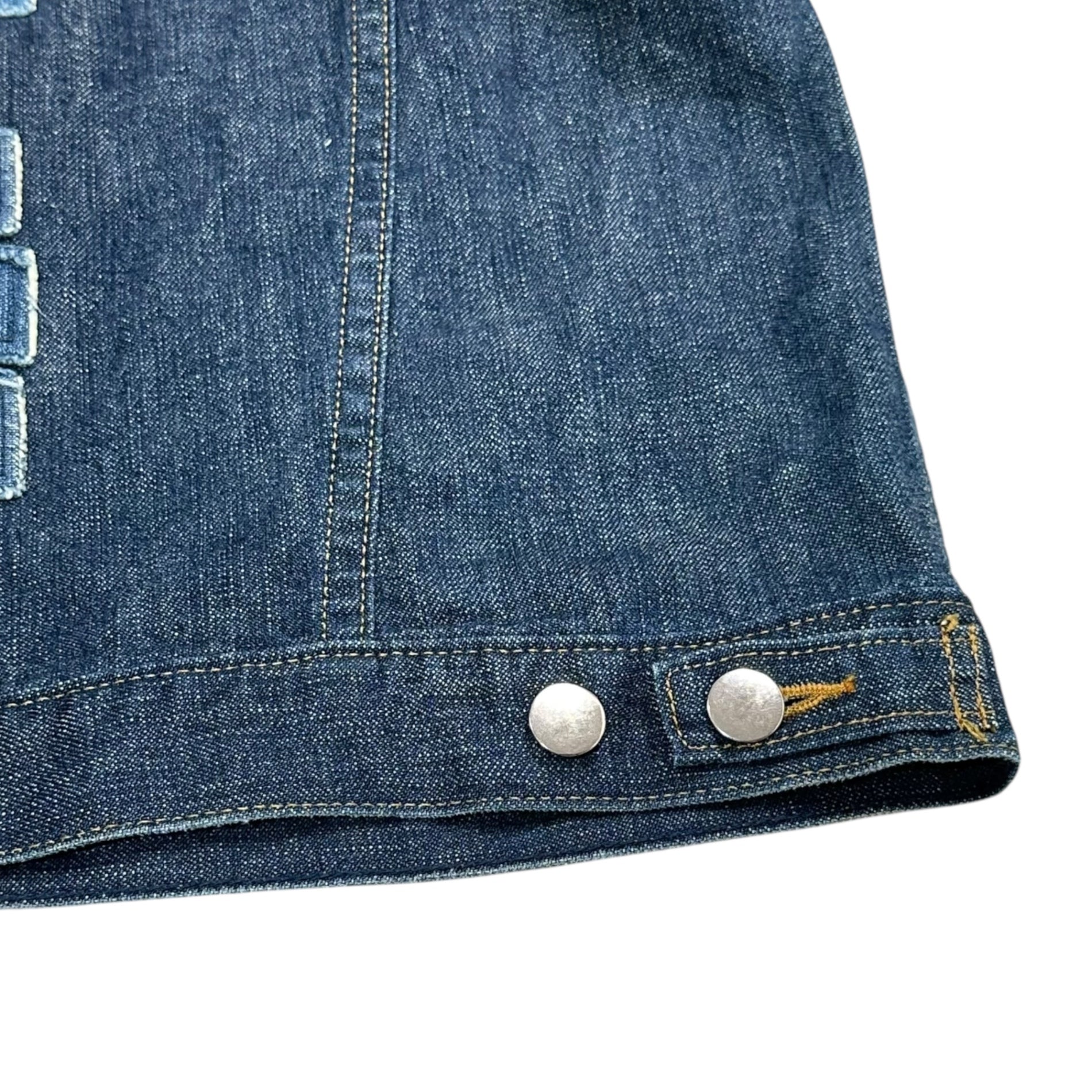 NUMBER (N)INE(ナンバーナイン) 02SS Modern Age Crash Message Denim Jacket モダンエイジ期 クラッシュ メッセージ デニム ジャケット 4(L) インディゴ 宮下貴裕 本人期