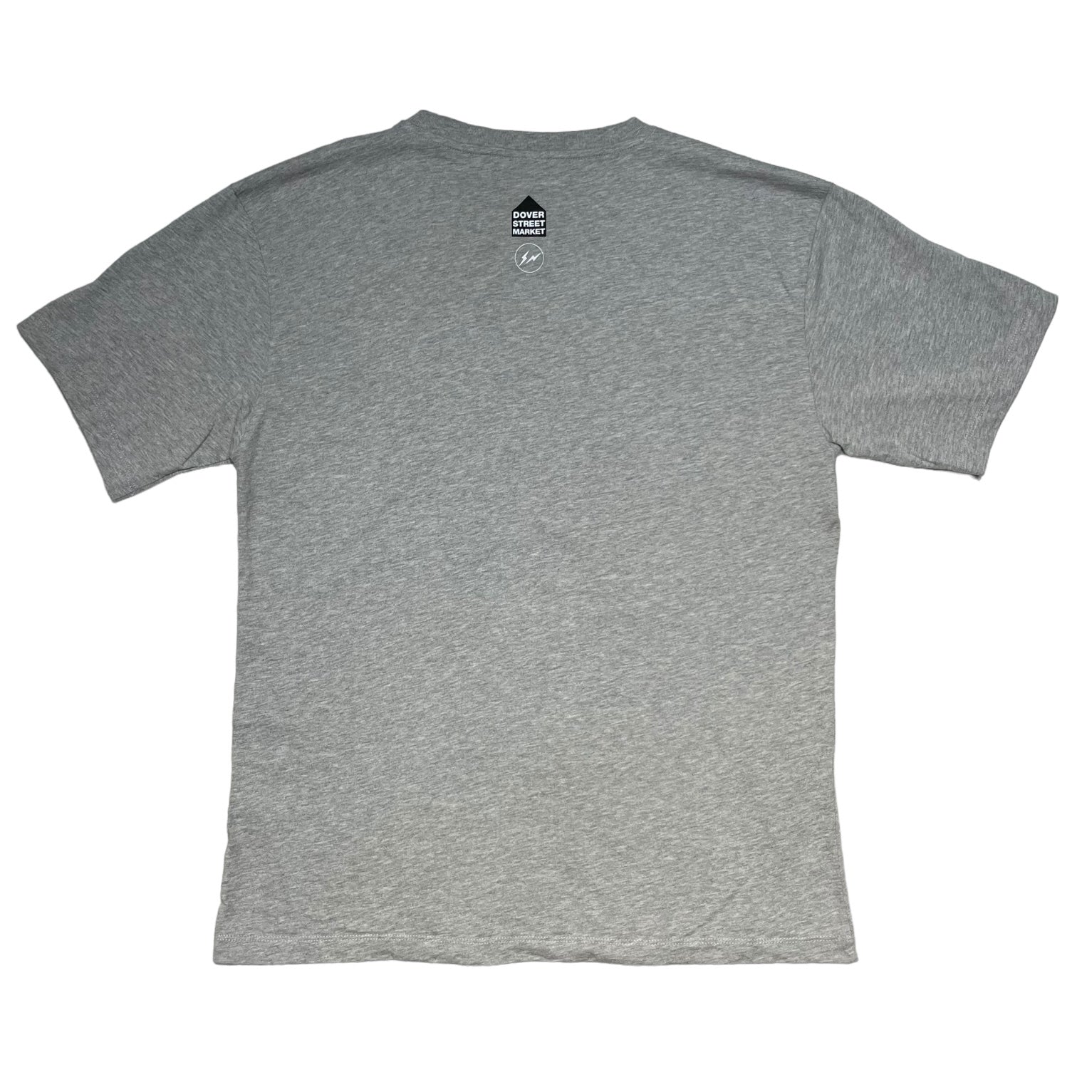 Dover Street Market×fragment design (ドーバー ストリート マーケット×フラグメント) "DOVER st." logo T-shirt ロゴ Tシャツ M グレー