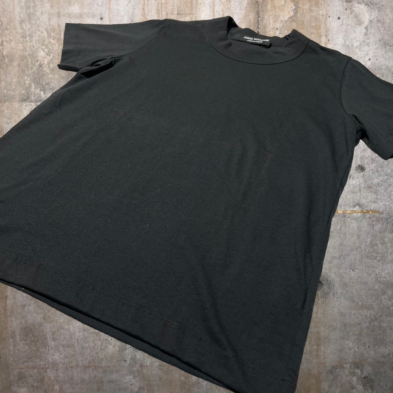 COMME des GARCONS JUNYA WATANABE(コムデギャルソンジュンヤワタナベ) 03SSベーシックTシャツ JZ-T001 表記なし(S程度) ブラック AD2002