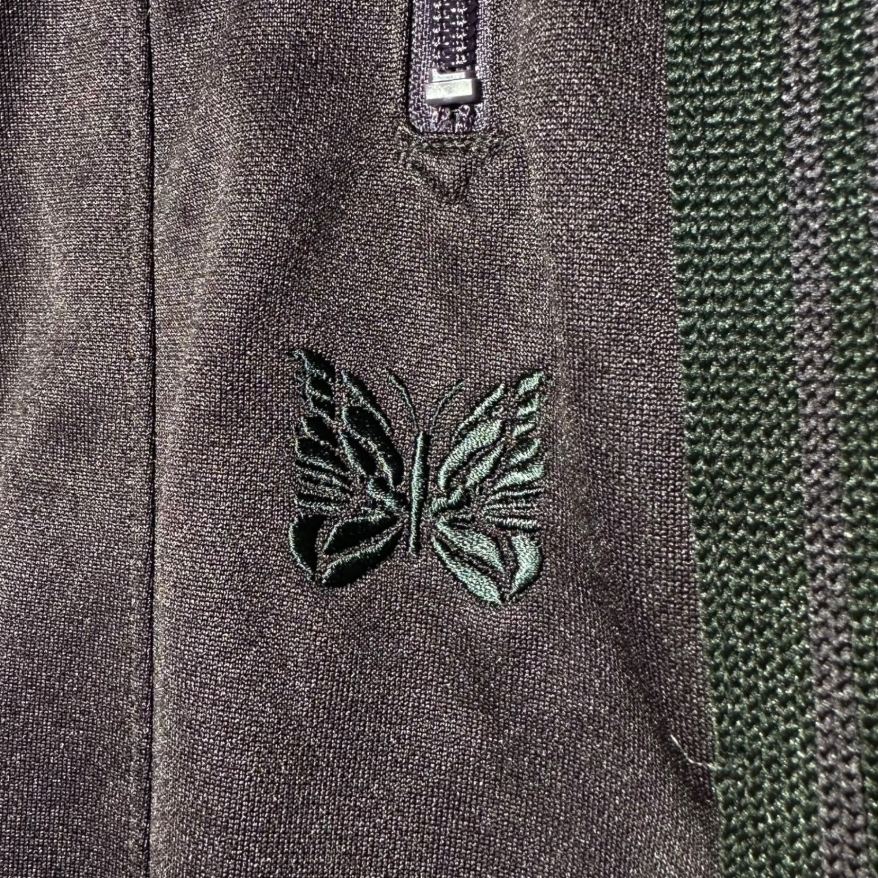 NEEDLES(ニードルズ) 24AW H.D. Track Pant - Poly Smooth ヒザデル トラック パンツ PU277 XS ボルドー ワイド バギー